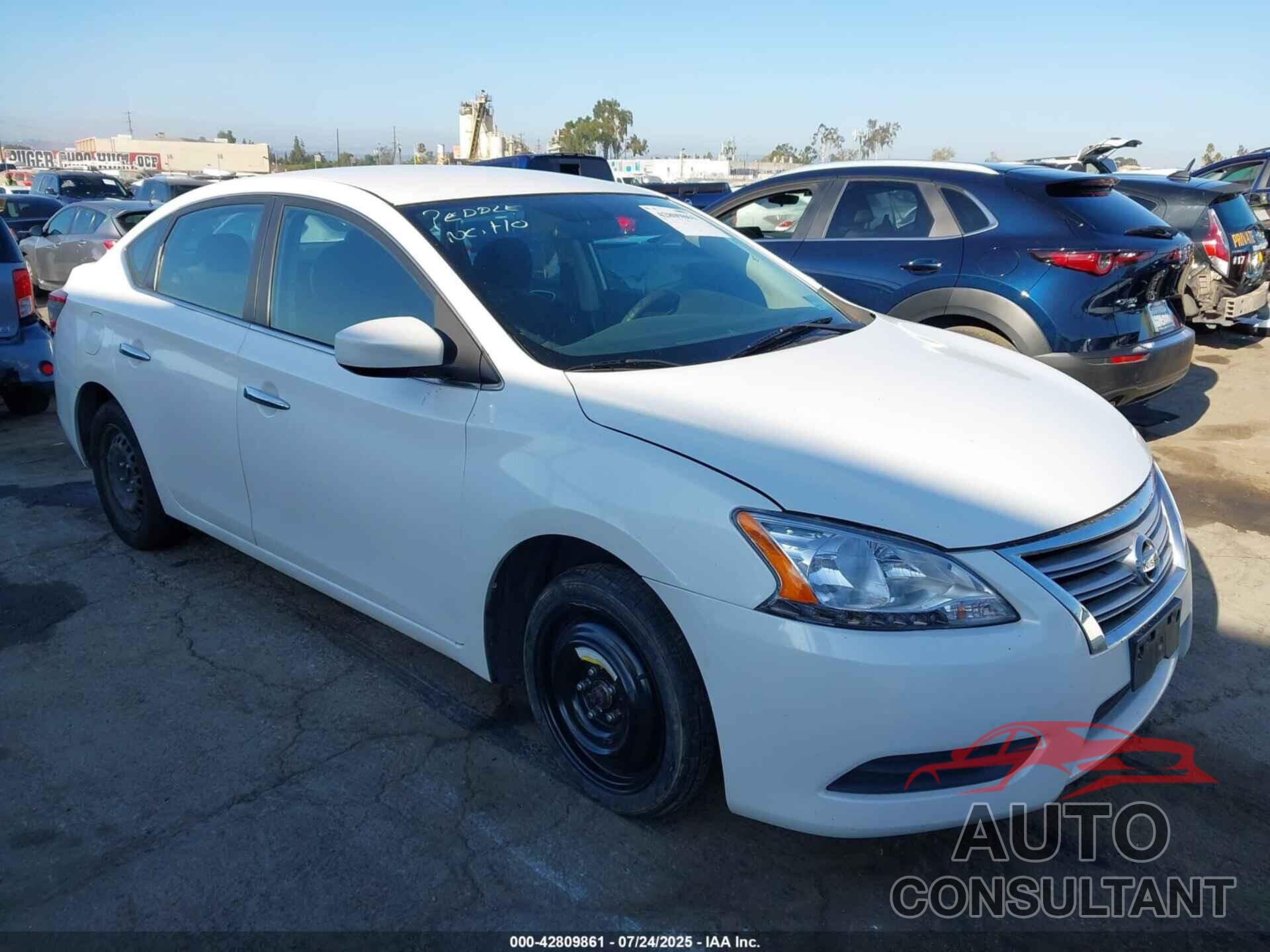 NISSAN SENTRA 2014 - 3N1AB7AP0EL646381