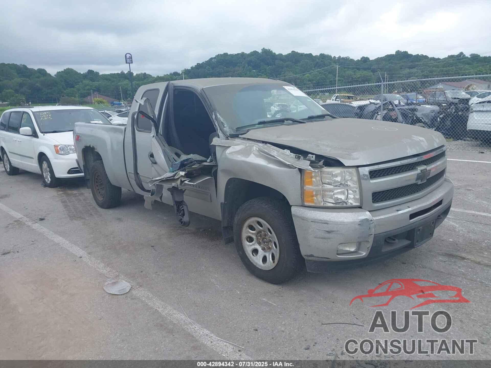CHEVROLET SILVERADO 1500 2010 - 1GCSKSE38AZ290910
