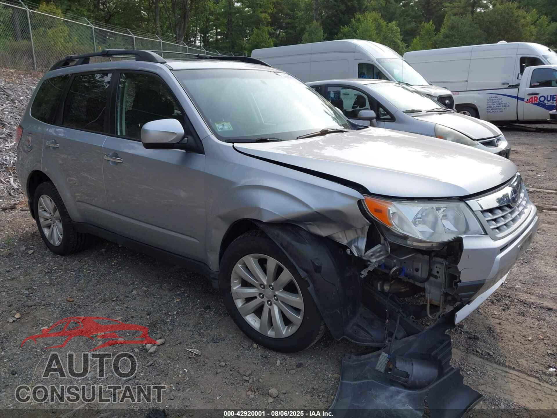 SUBARU FORESTER 2012 - JF2SHAEC6CH442508