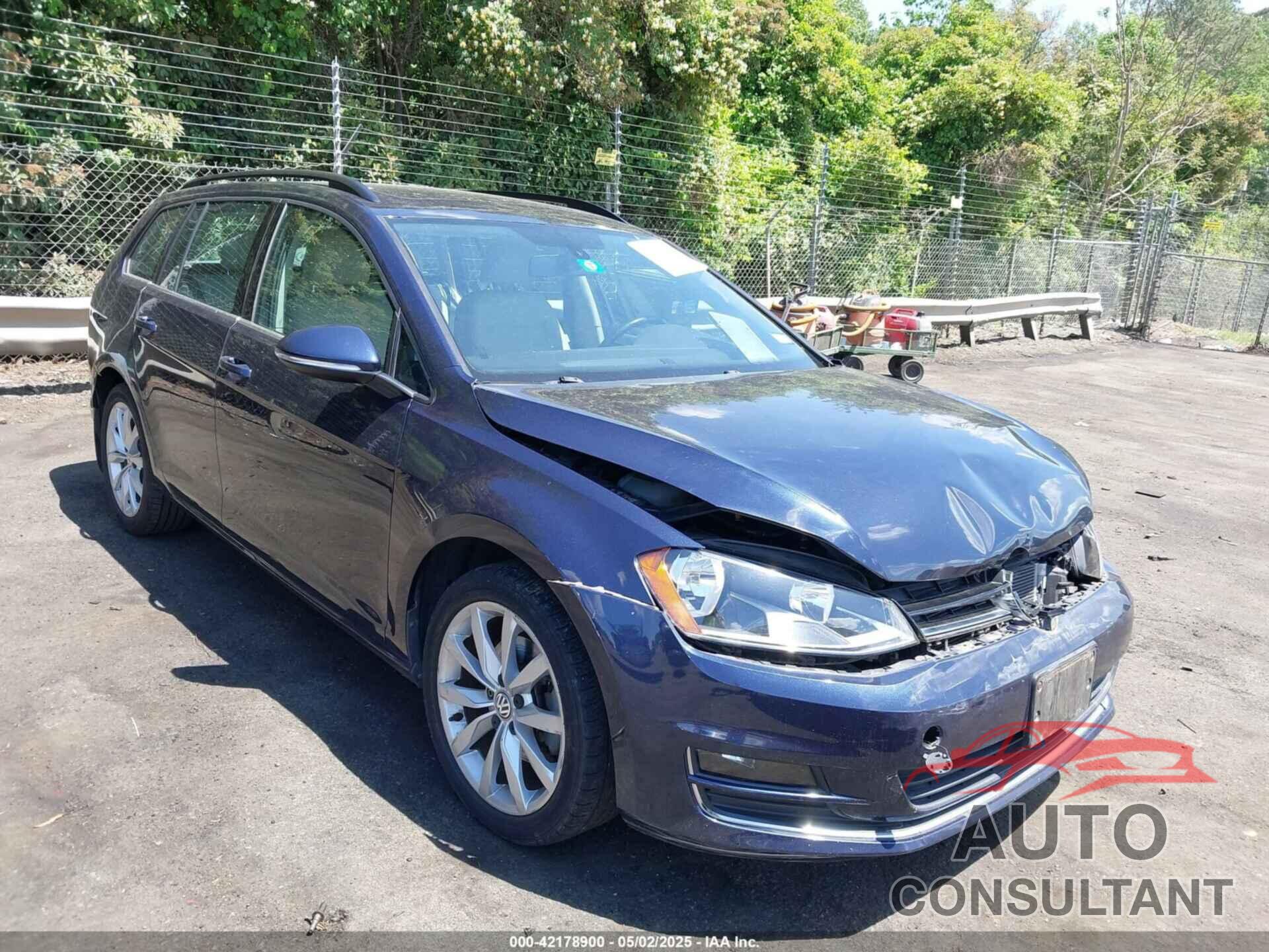 VOLKSWAGEN GOLF SPORTWAGEN 2016 - 3VWC17AUXGM514415