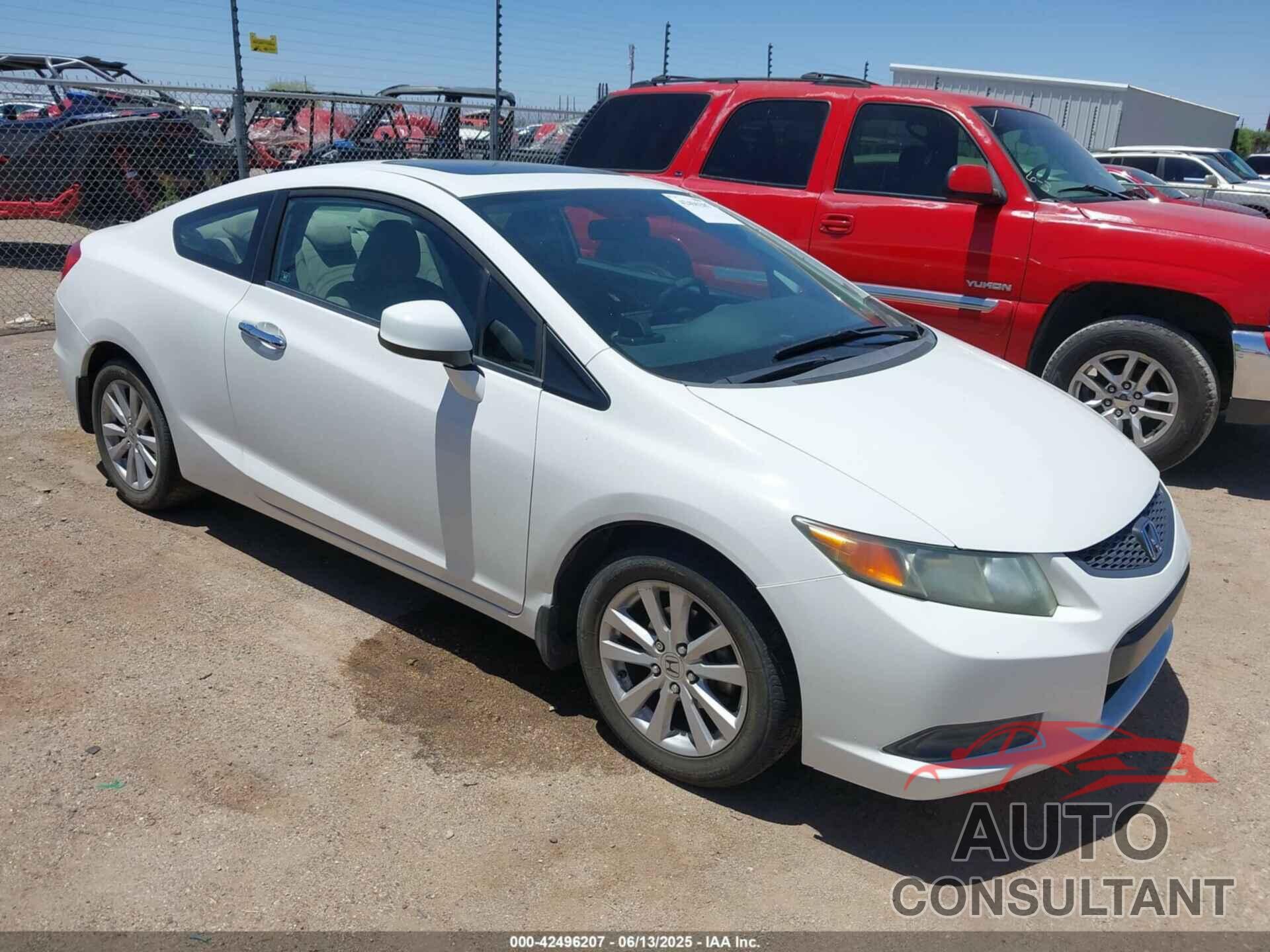 HONDA CIVIC 2012 - 2HGFG3A89CH545465