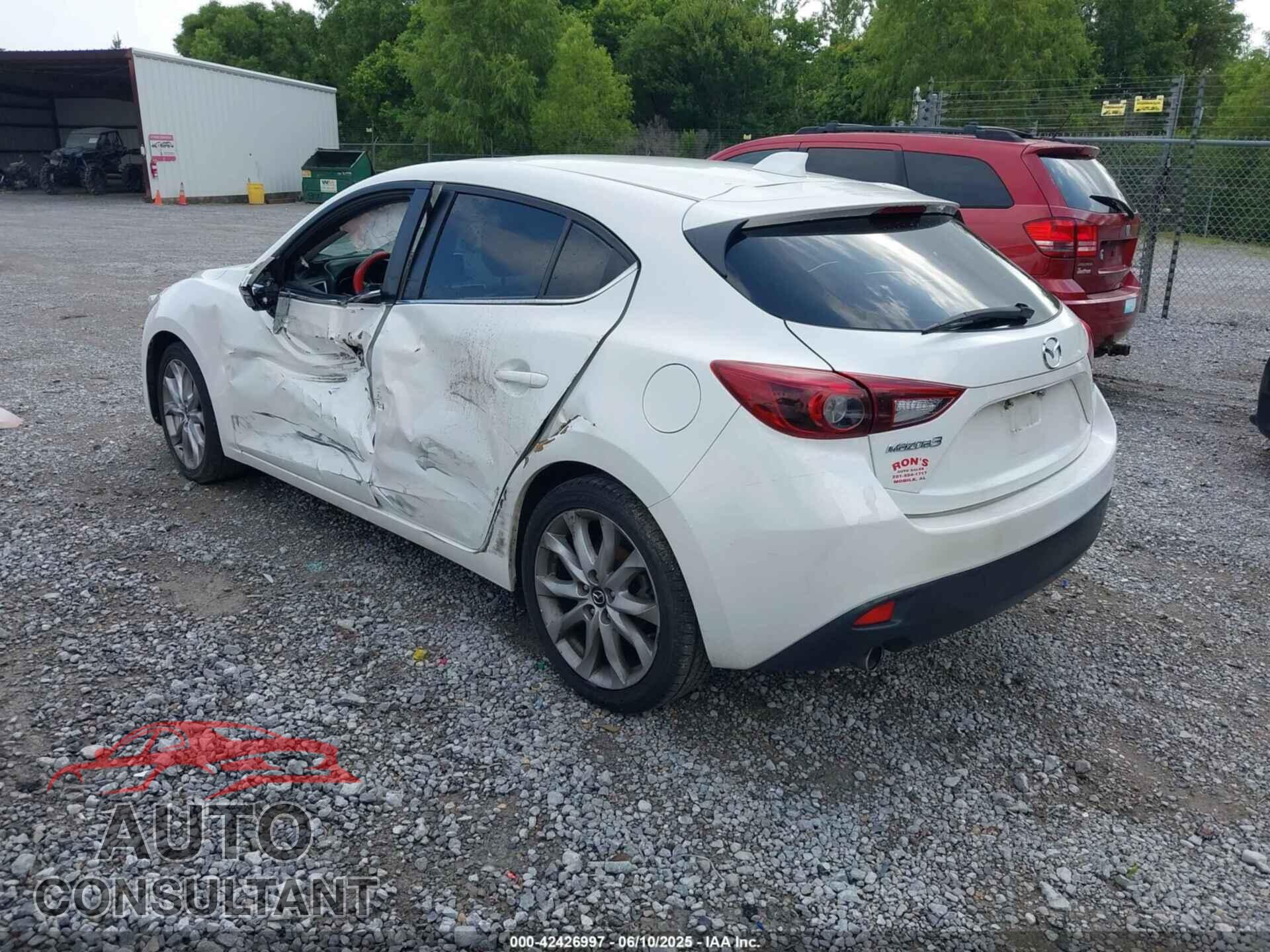 MAZDA MAZDA3 2014 - JM1BM1M33E1198596