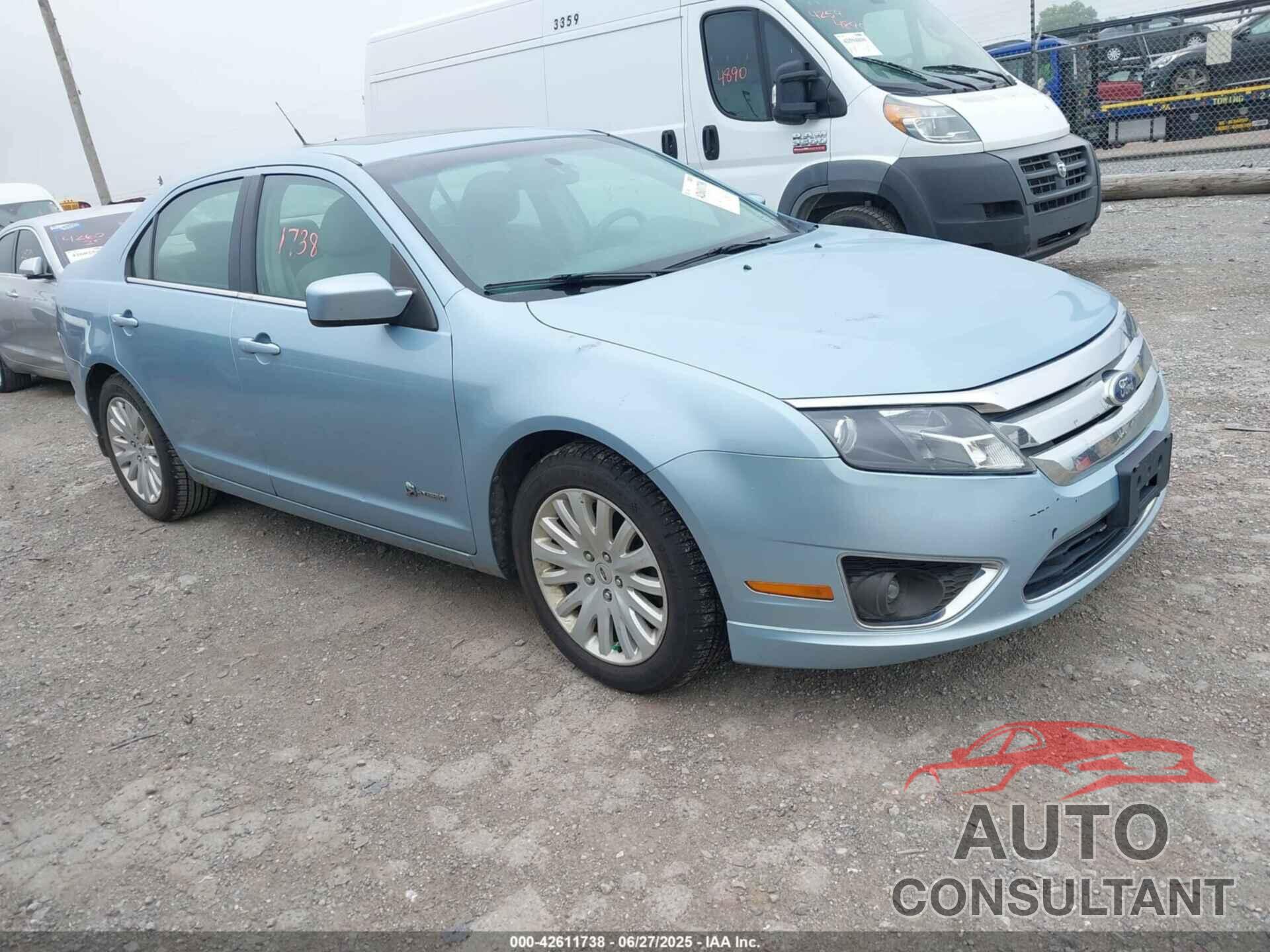 FORD FUSION HYBRID 2010 - 3FADP0L36AR353966