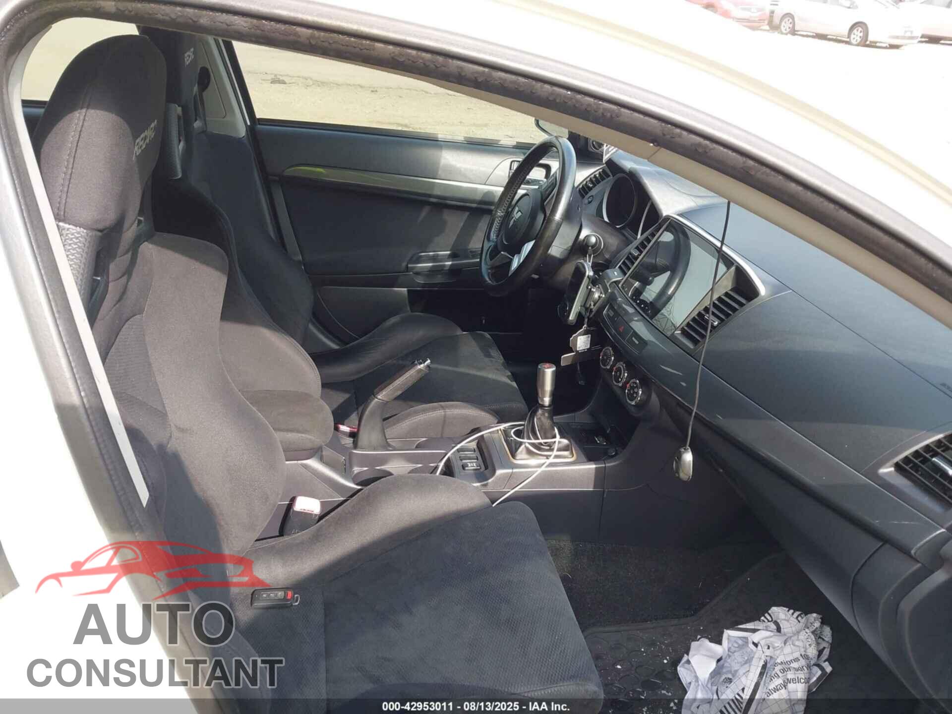 MITSUBISHI LANCER EVOLUTION 2011 - JA32W8FV0BU043658