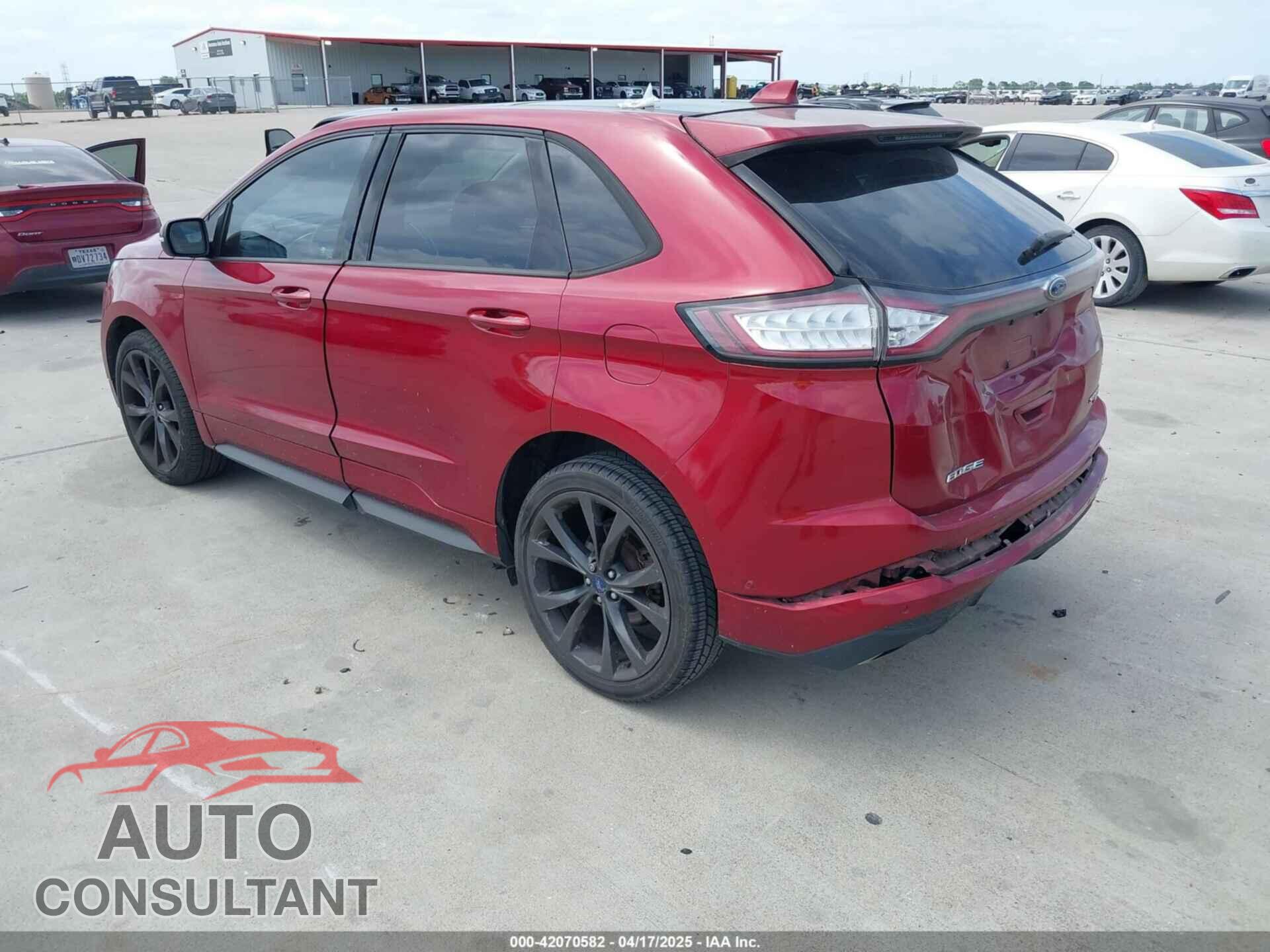 FORD EDGE 2015 - 2FMTK4AP8FBB30654