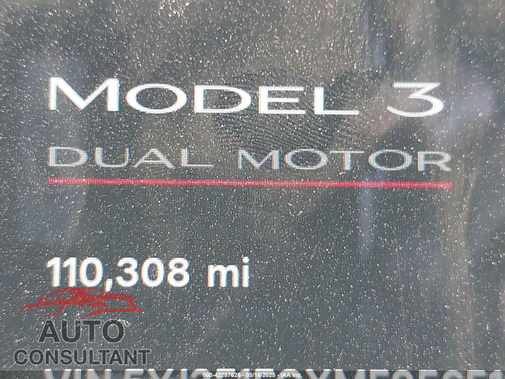 TESLA MODEL 3 2021 - 5YJ3E1ECXMF056512