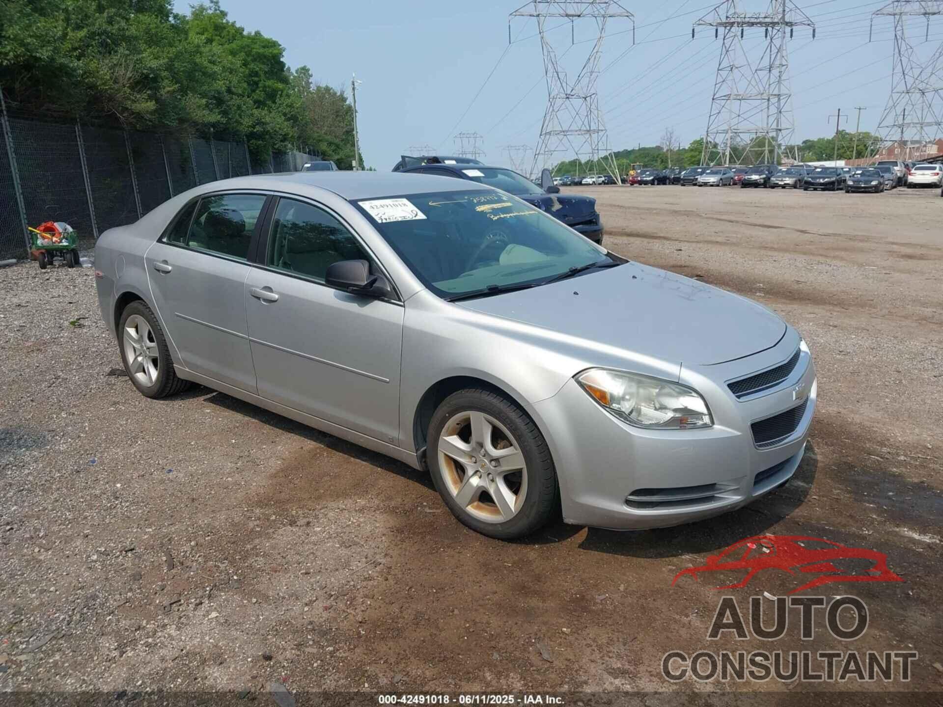 CHEVROLET MALIBU 2009 - 1G1ZG57B69F258792