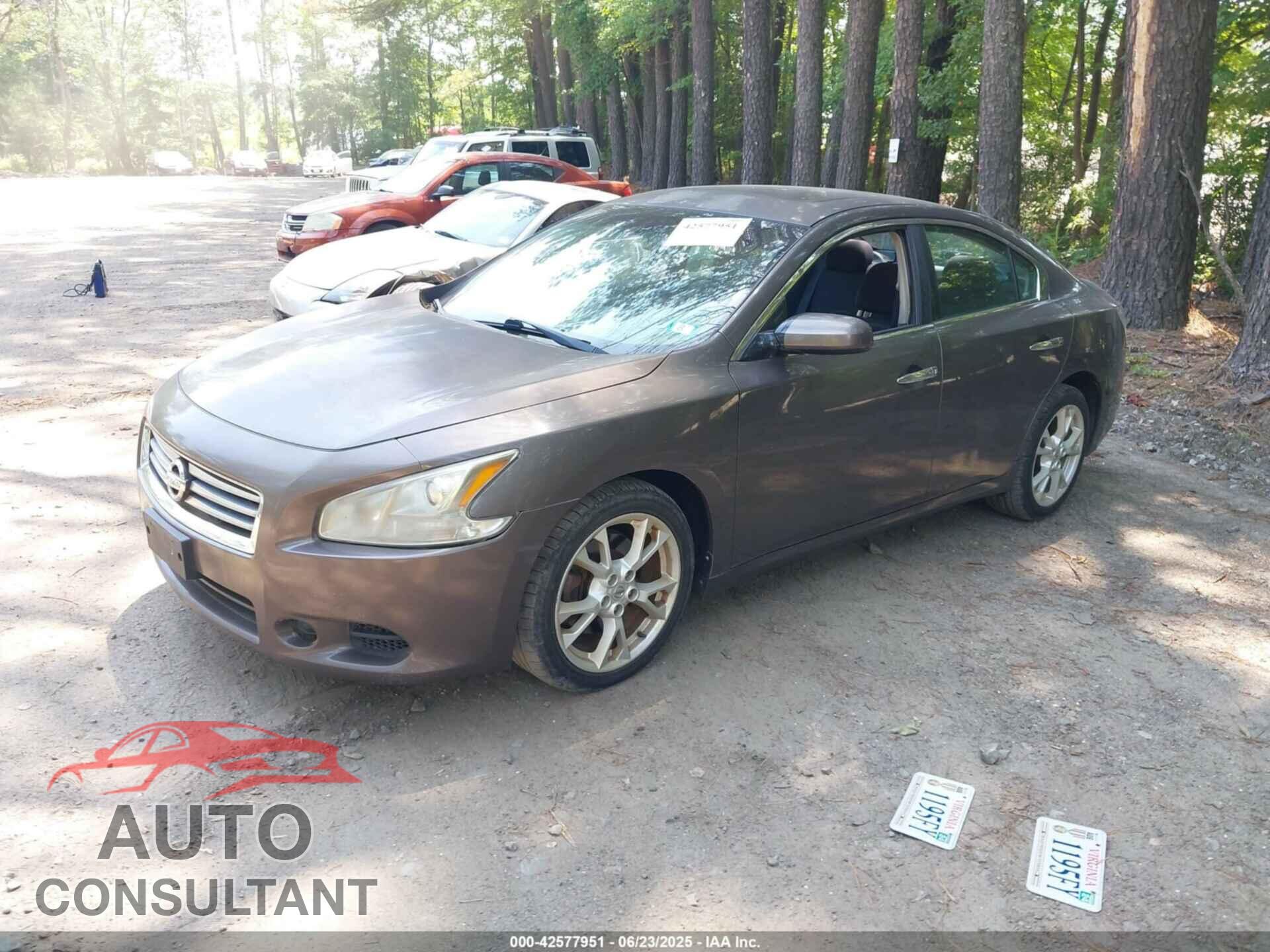 NISSAN MAXIMA 2012 - 1N4AA5AP1CC809218