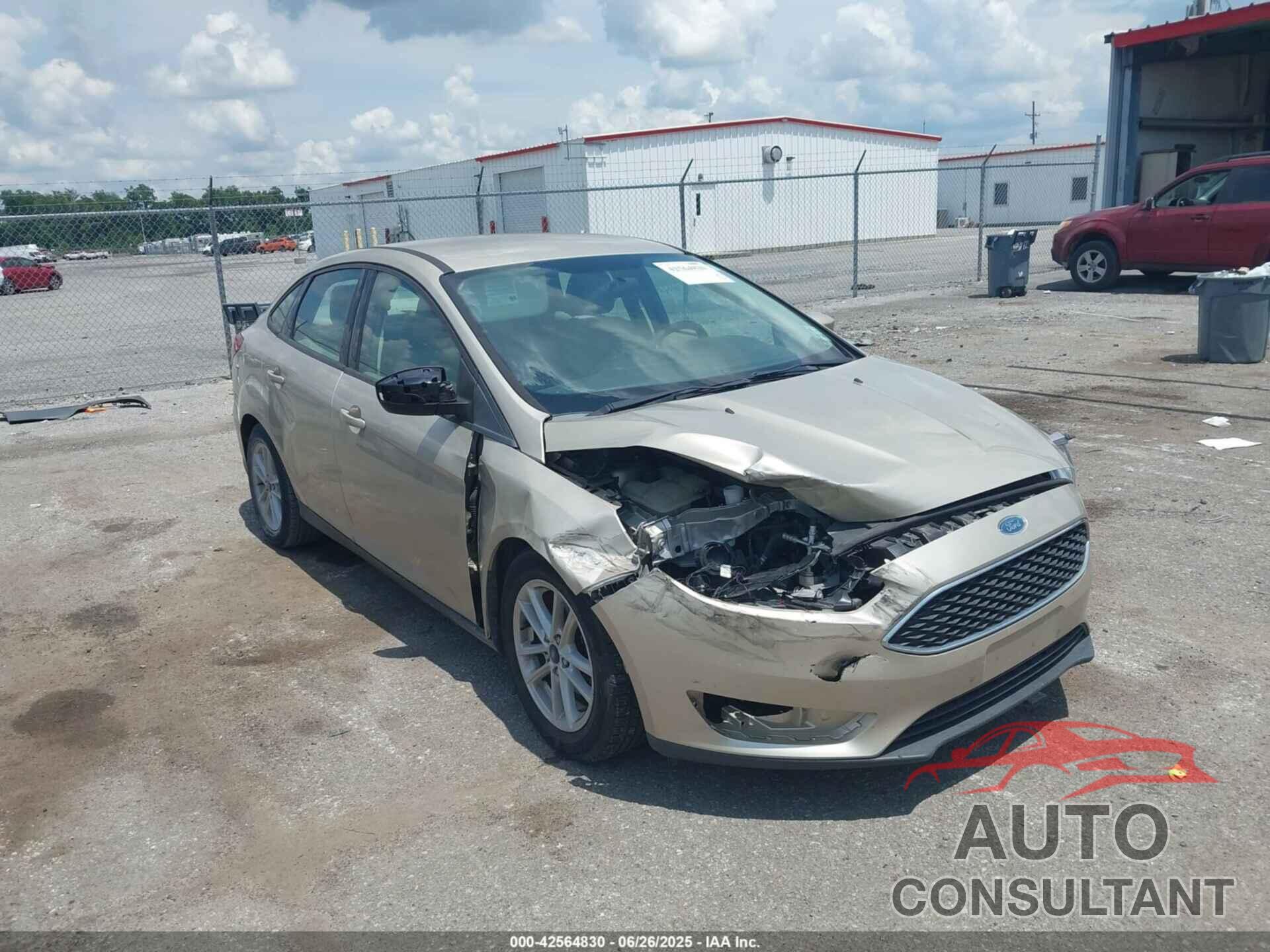 FORD FOCUS 2017 - 1FADP3F21HL301934