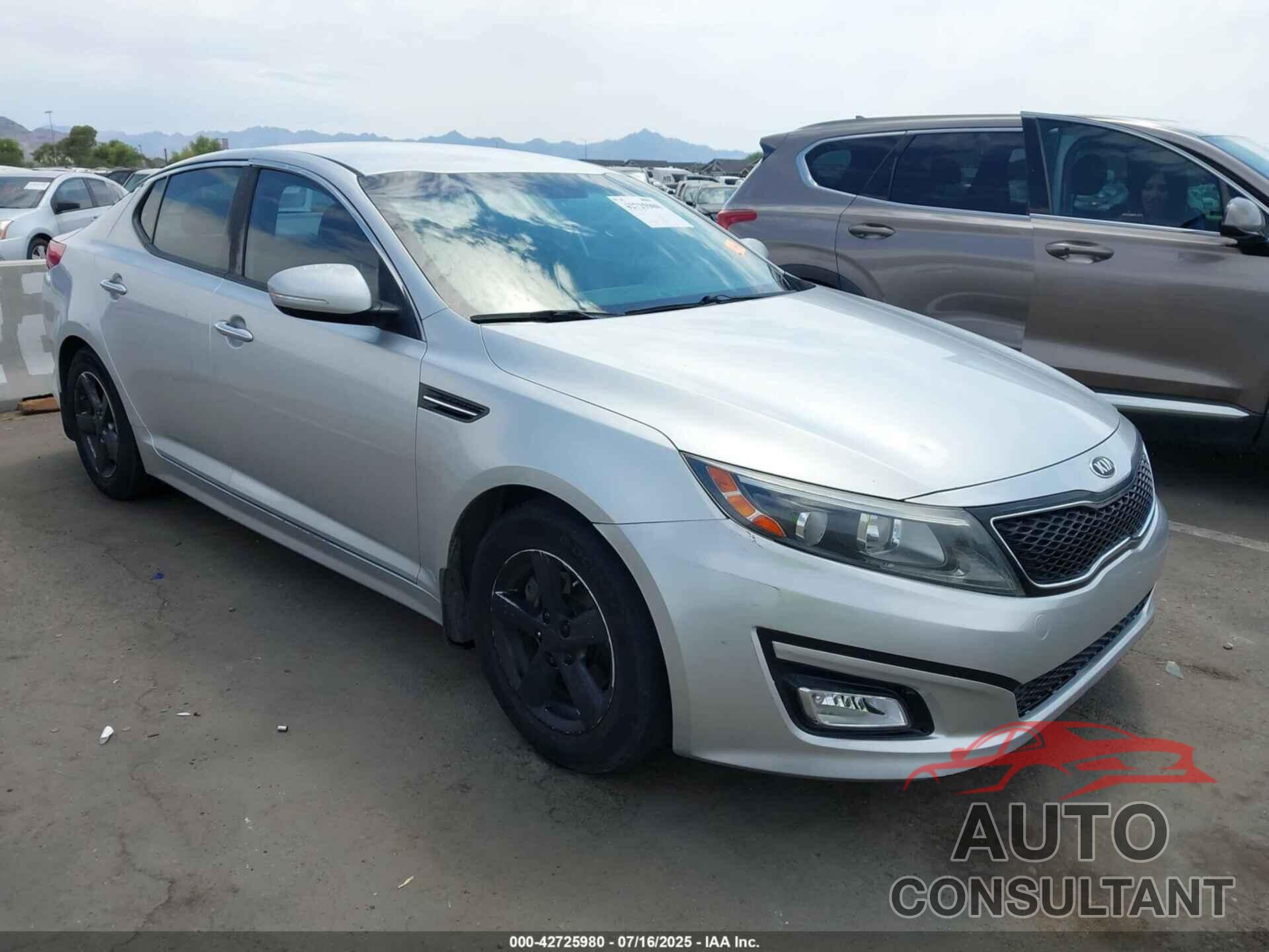 KIA OPTIMA 2014 - KNAGM4A77E5495794