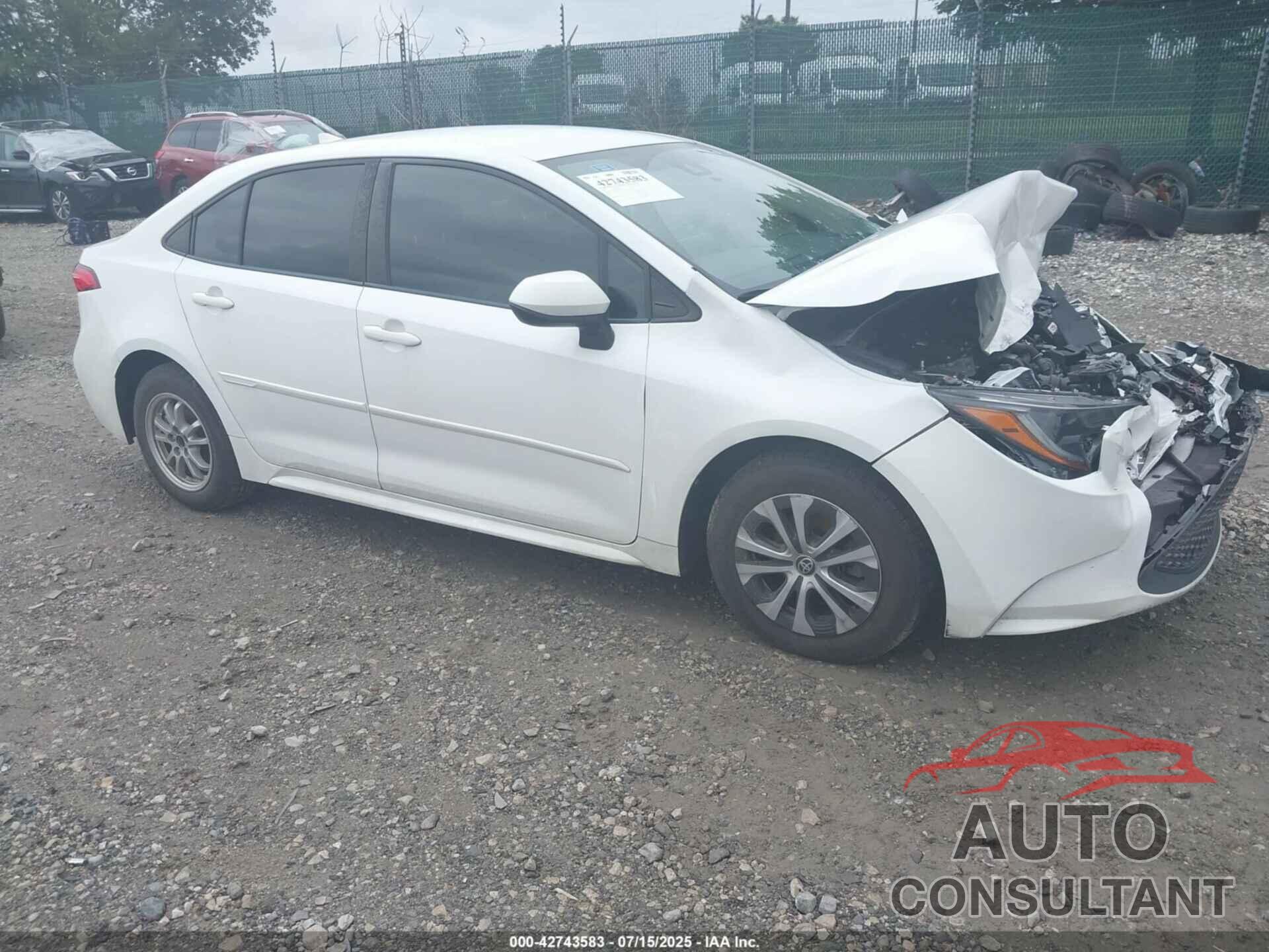 TOYOTA COROLLA 2022 - JTDEAMDE0NJ036353