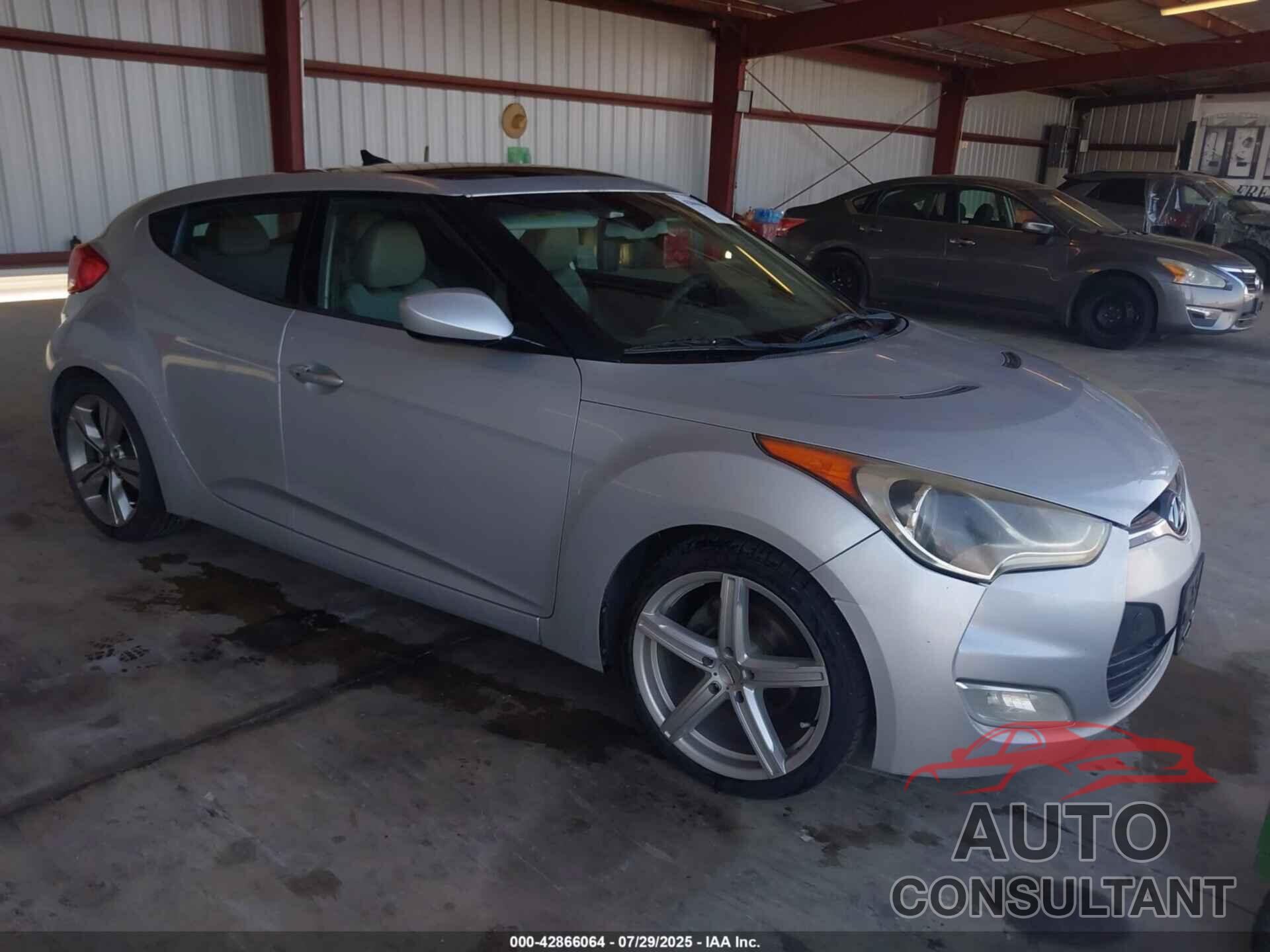HYUNDAI VELOSTER 2012 - KMHTC6AD7CU043770