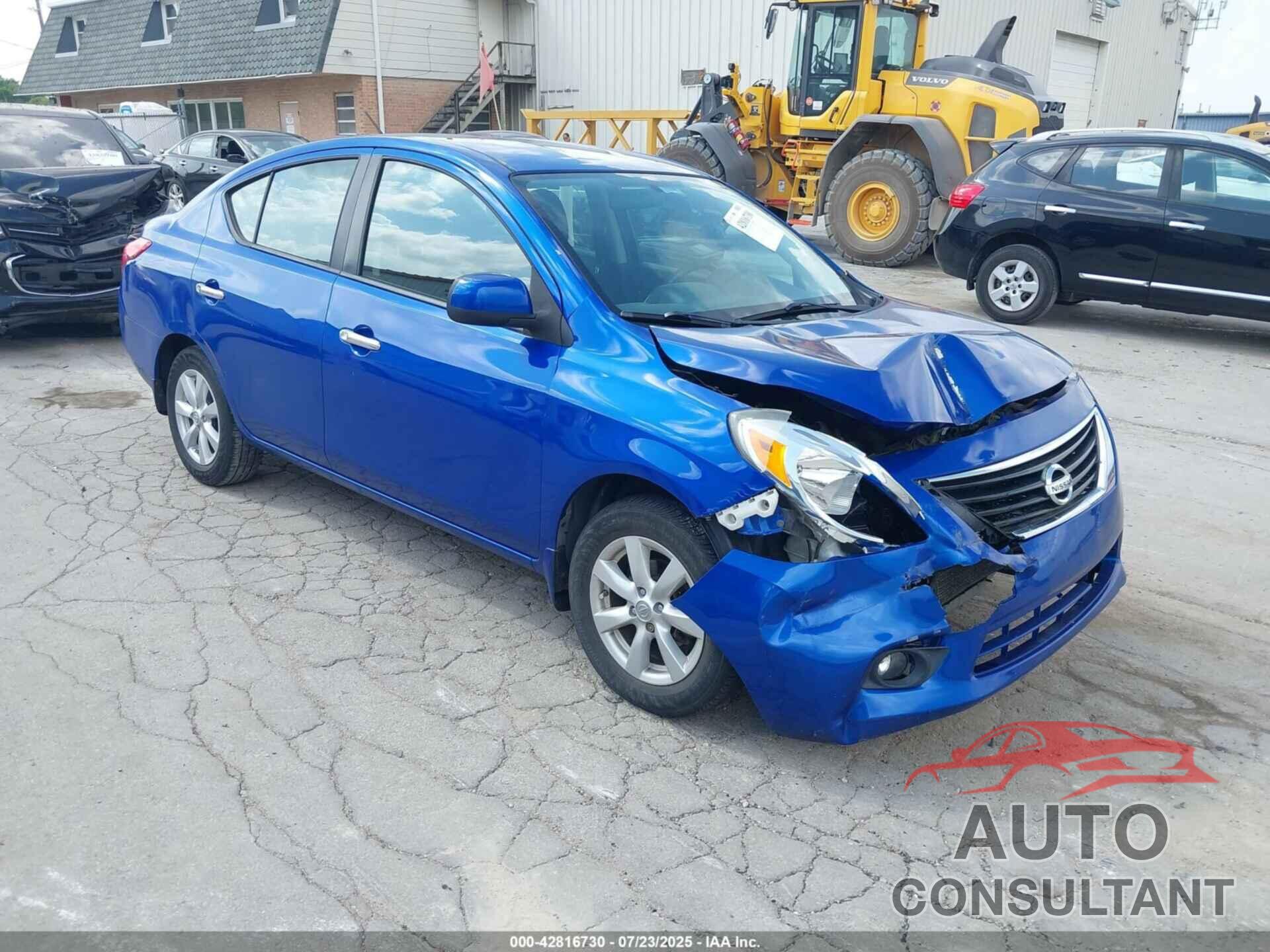 NISSAN VERSA 2012 - 3N1CN7AP0CL934110