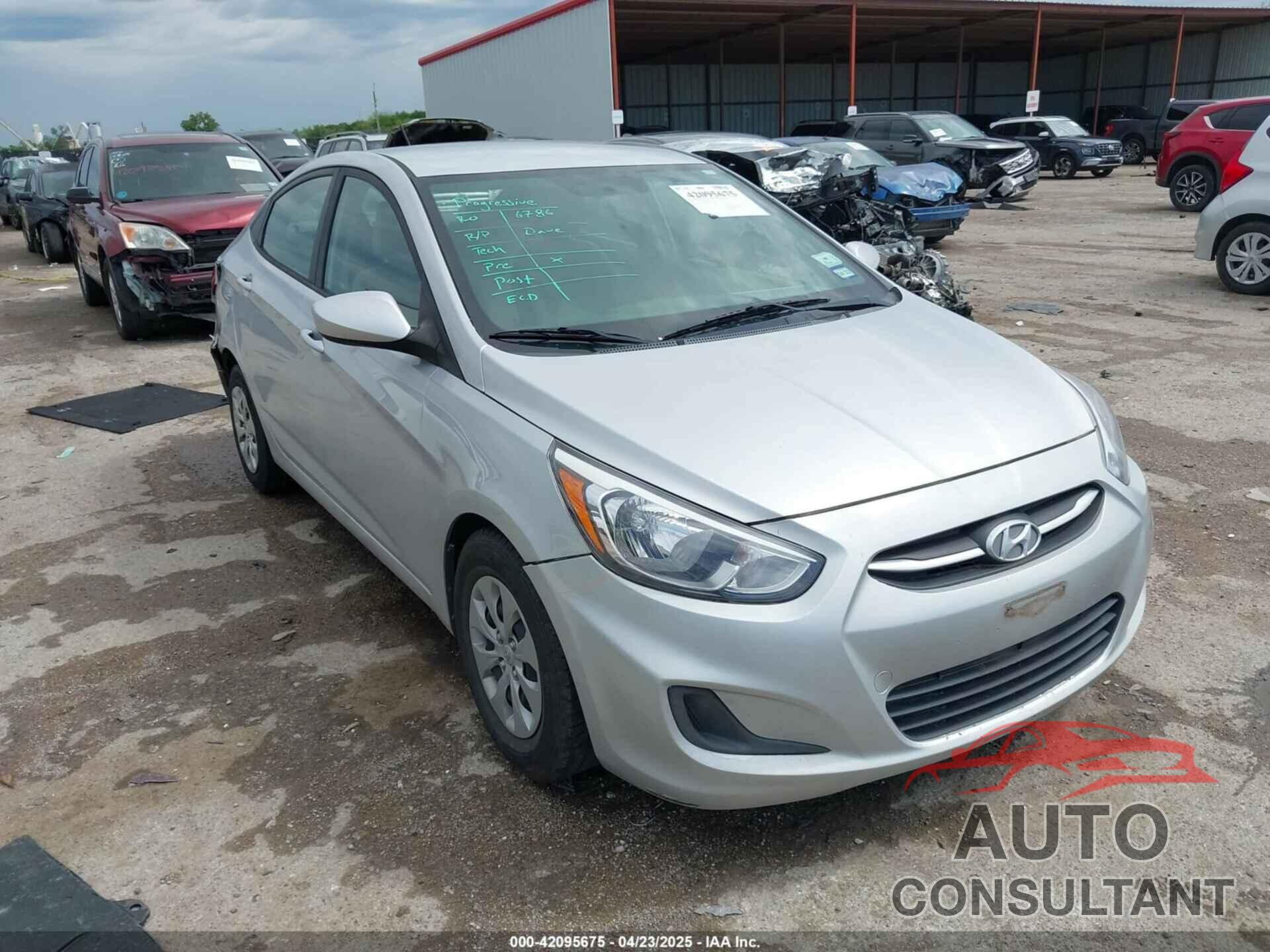 HYUNDAI ACCENT 2017 - KMHCT4AE8HU306059