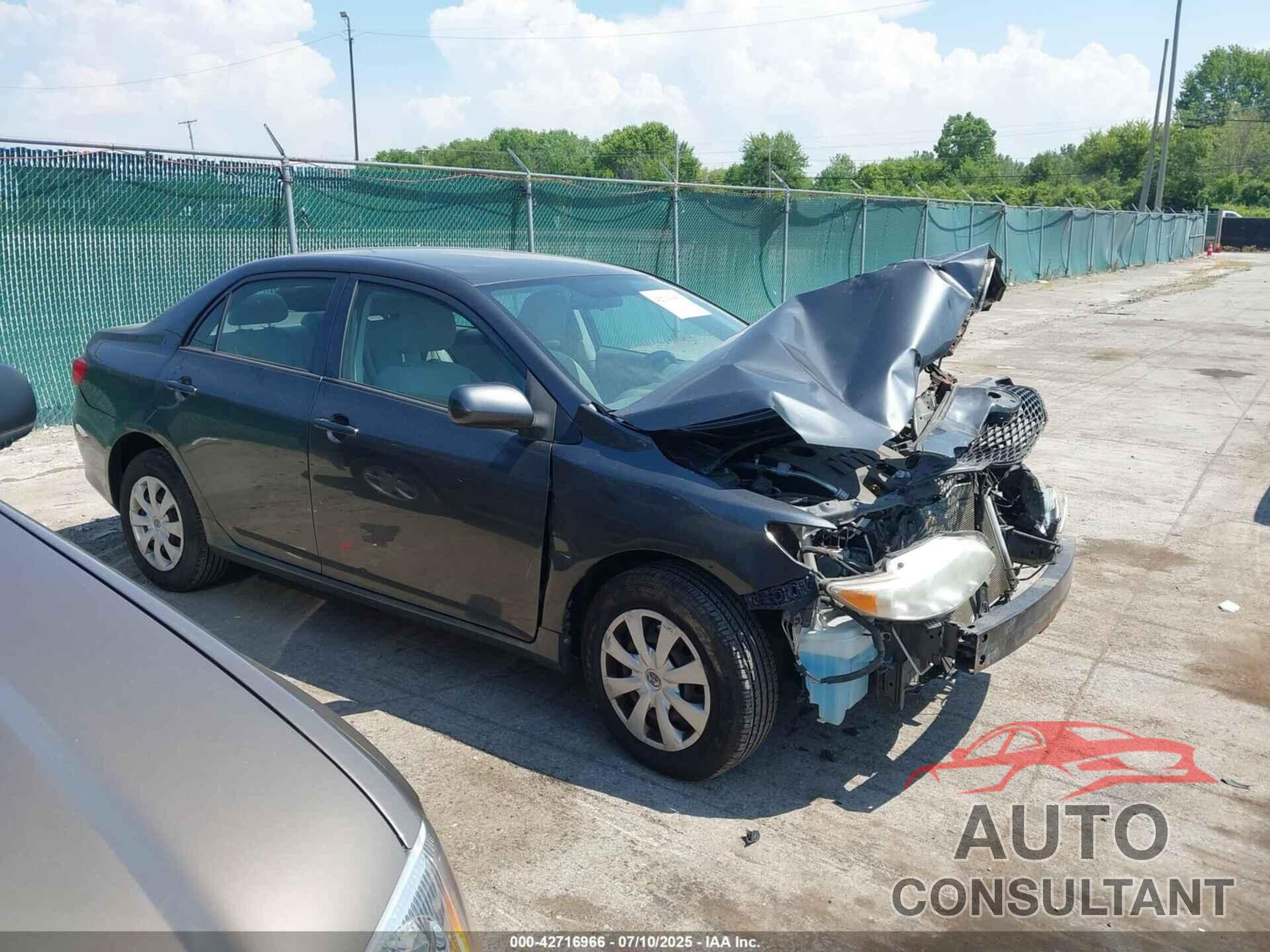 TOYOTA COROLLA 2009 - 2T1BU40EX9C148580