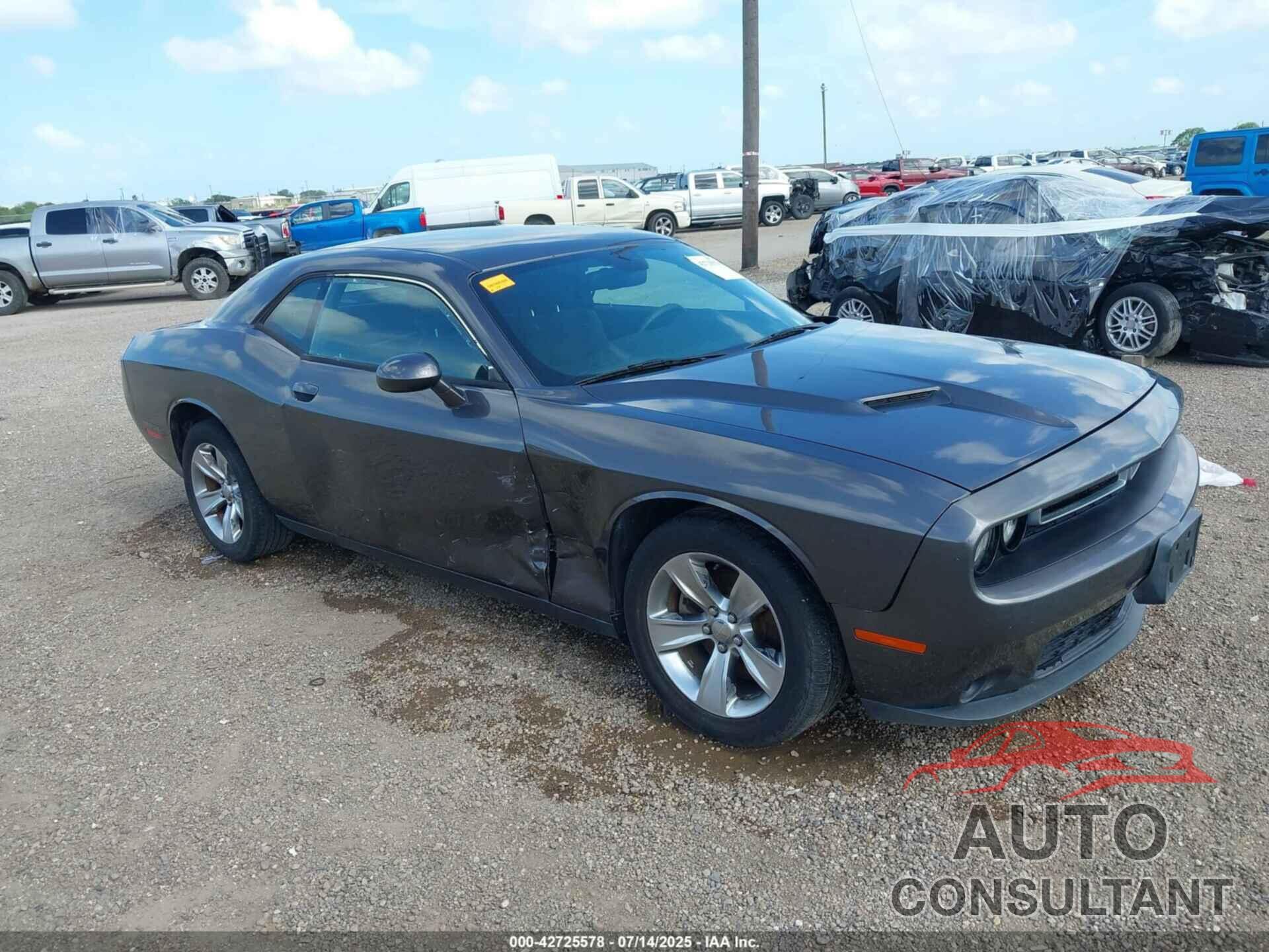DODGE CHALLENGER 2015 - 2C3CDZAGXFH782429