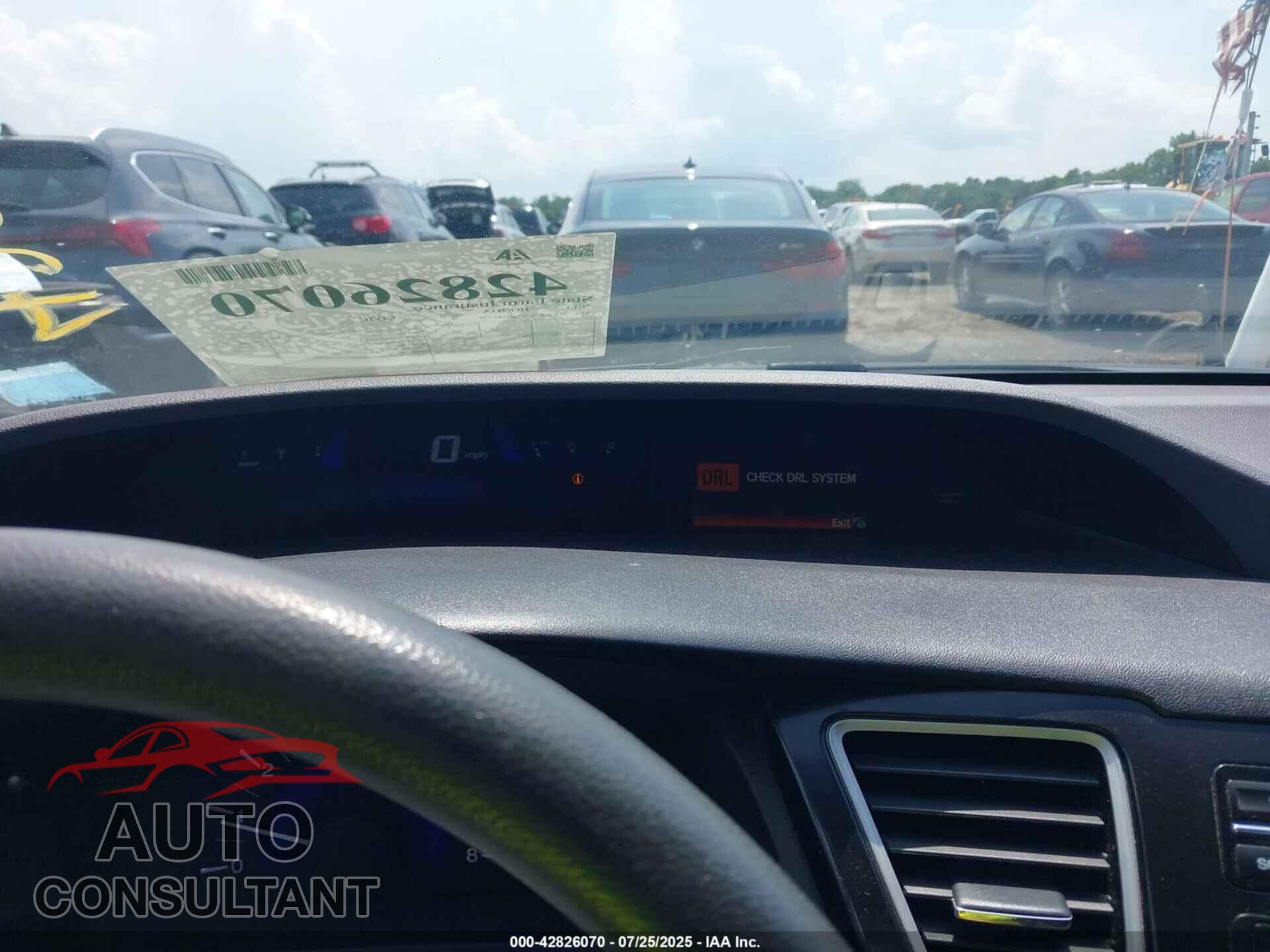 HONDA CIVIC 2013 - 2HGFB2F56DH582756