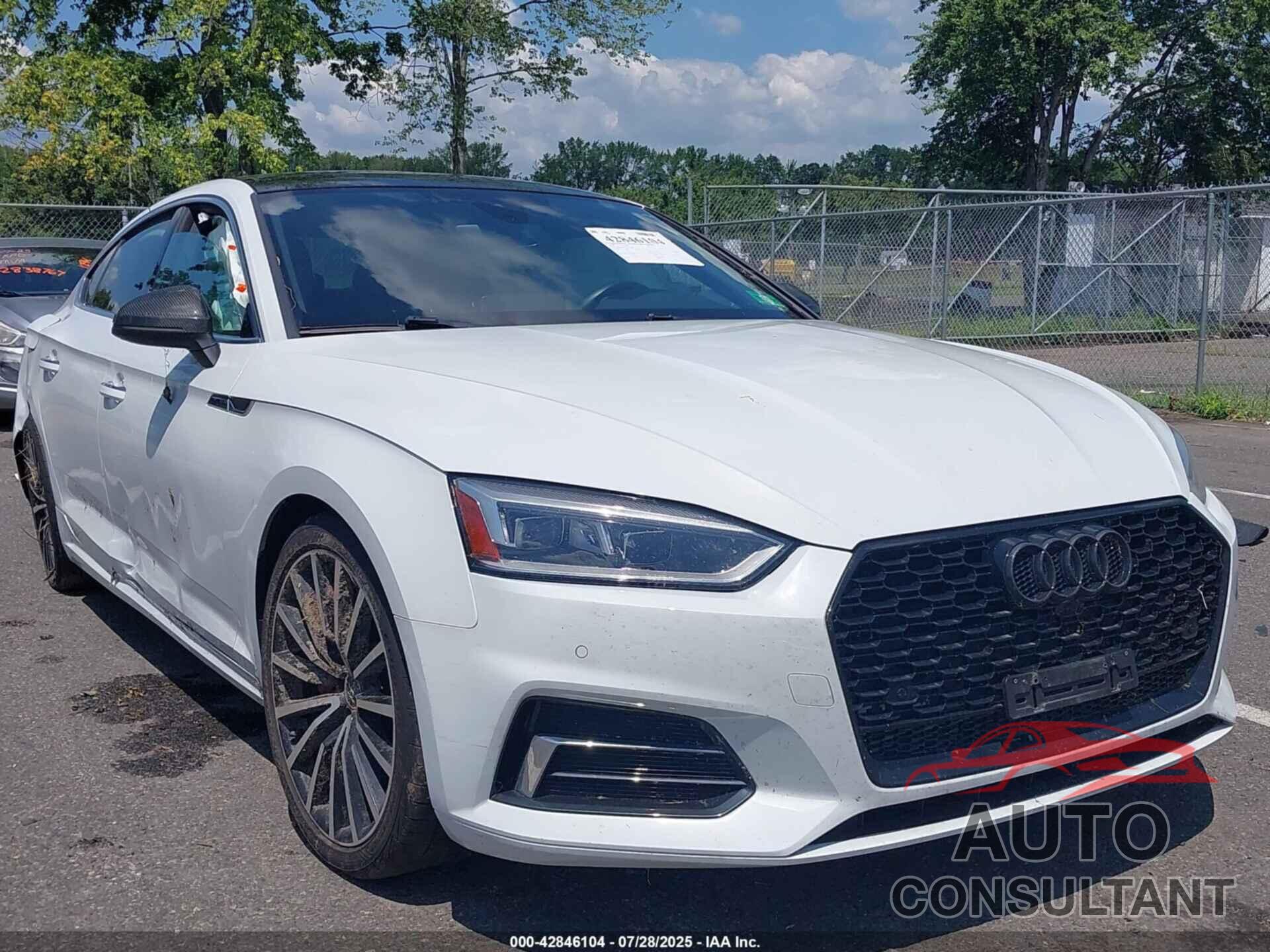 AUDI A5 2018 - WAUBNCF5XJA094900