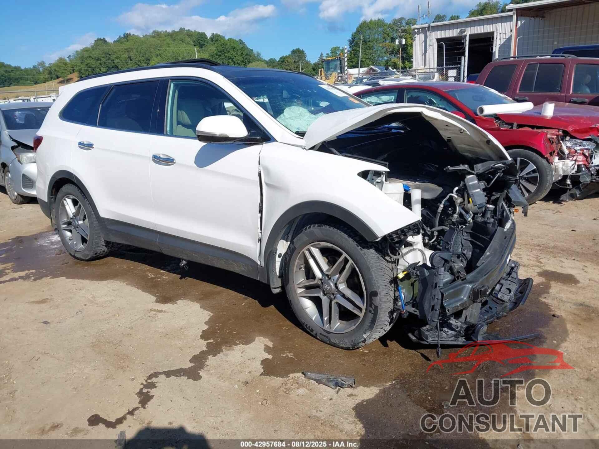 HYUNDAI SANTA FE 2017 - KM8SRDHF4HU248556