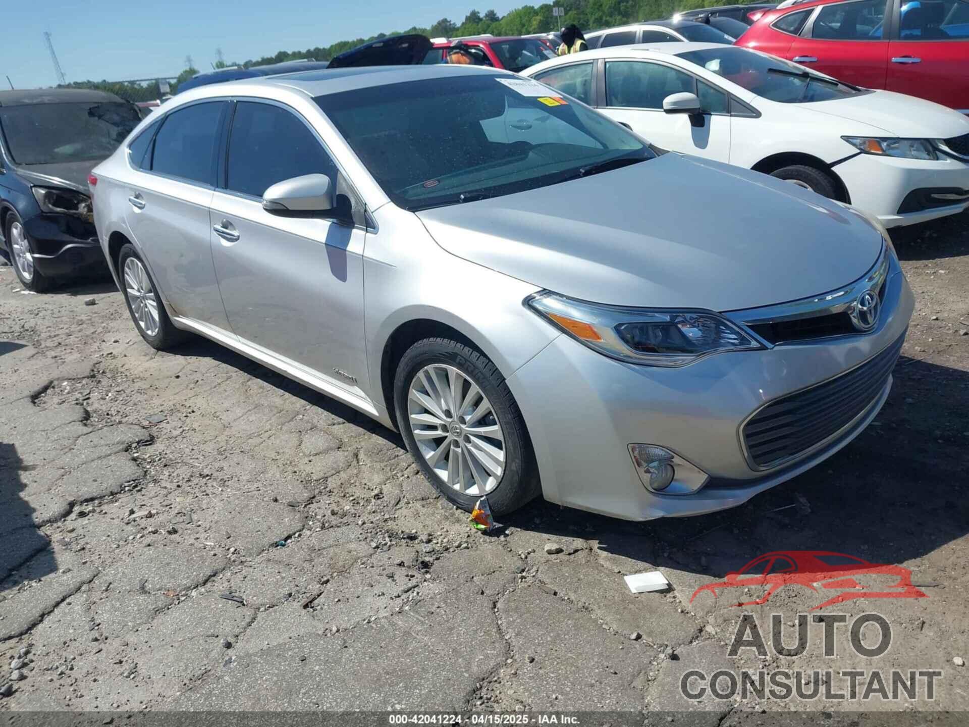 TOYOTA AVALON HYBRID 2013 - 4T1BD1EB2DU006552