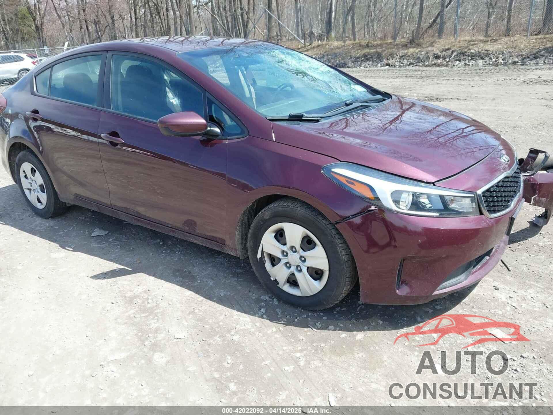 KIA FORTE 2018 - 3KPFK4A72JE185782