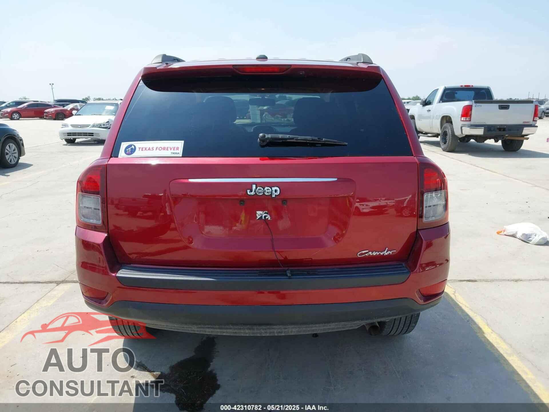 JEEP COMPASS 2016 - 1C4NJCBA2GD512954