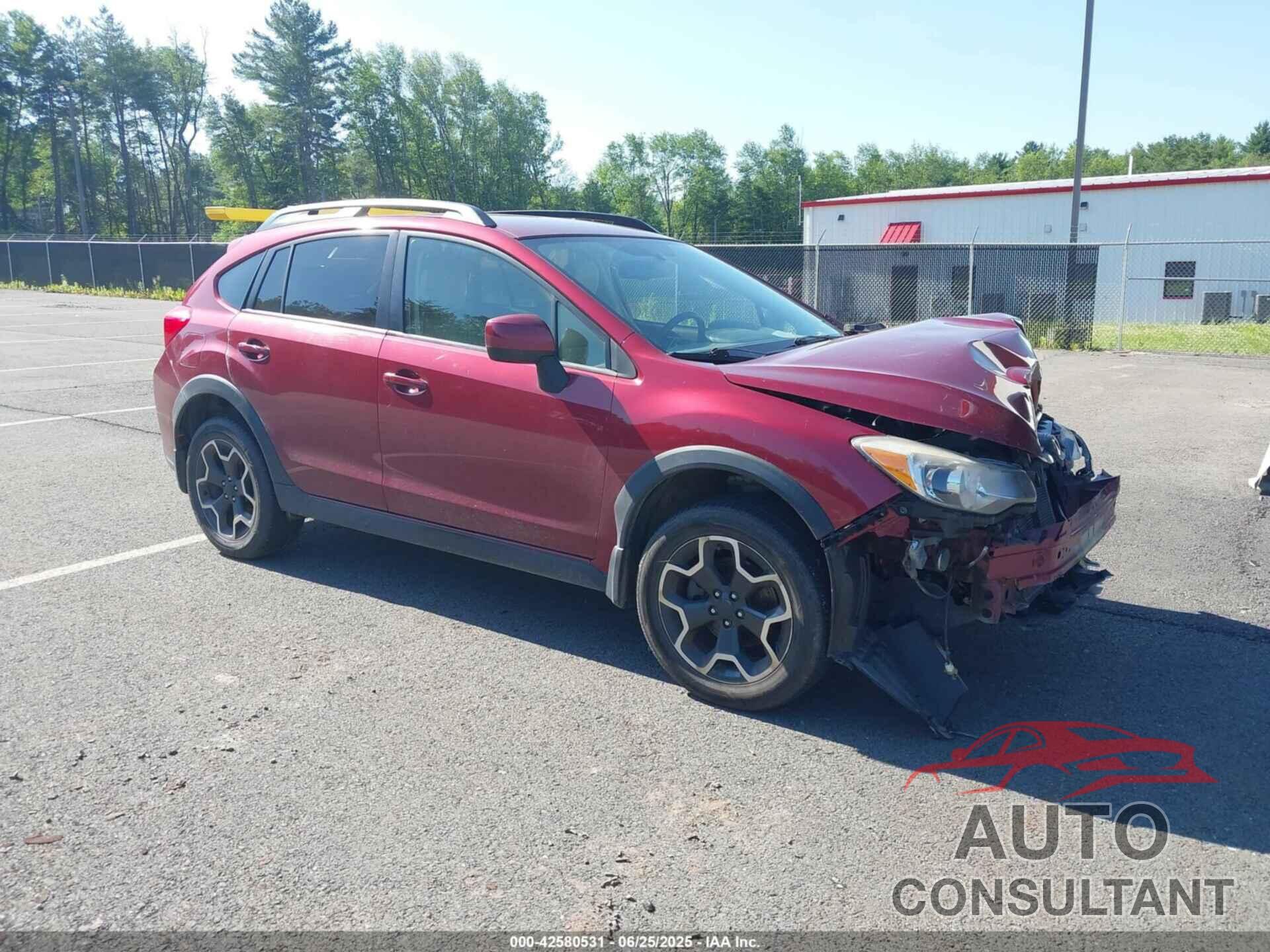 SUBARU XV CROSSTREK 2013 - JF2GPACC2D2842498