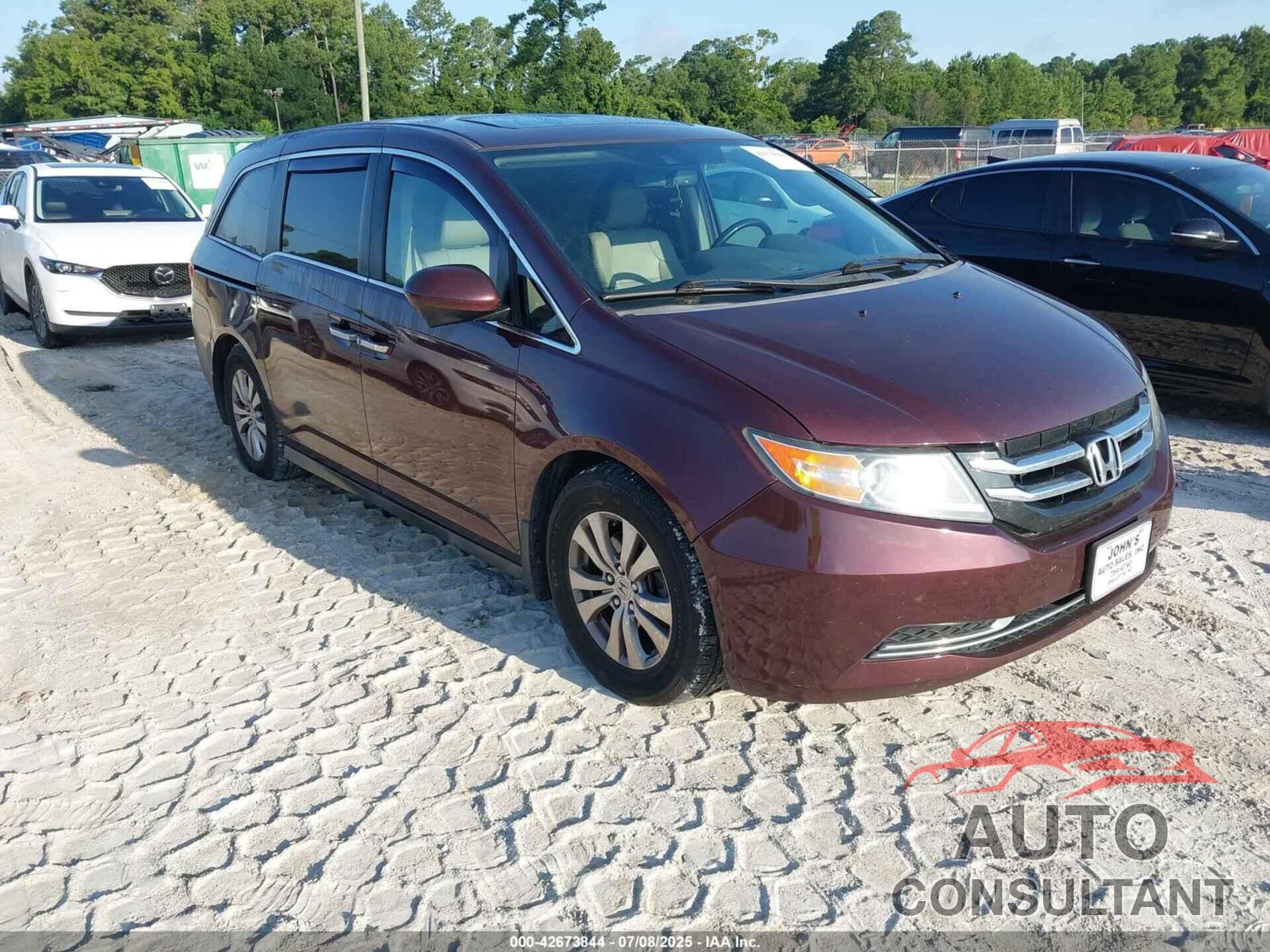 HONDA ODYSSEY 2014 - 5FNRL5H65EB037784