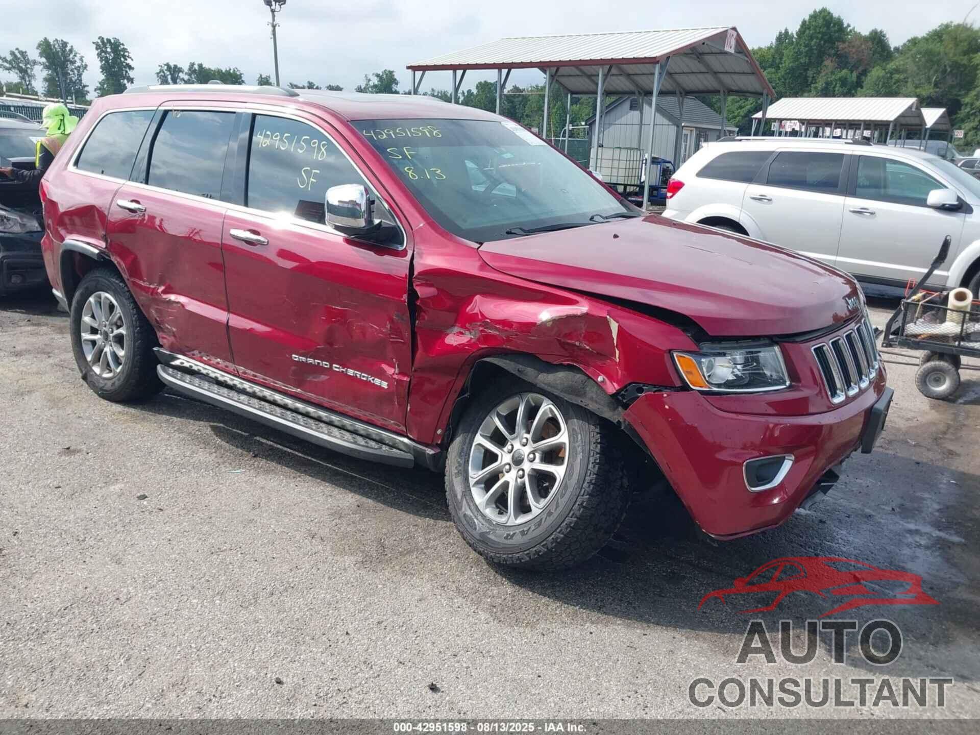 JEEP GRAND CHEROKEE 2015 - 1C4RJFBGXFC227415