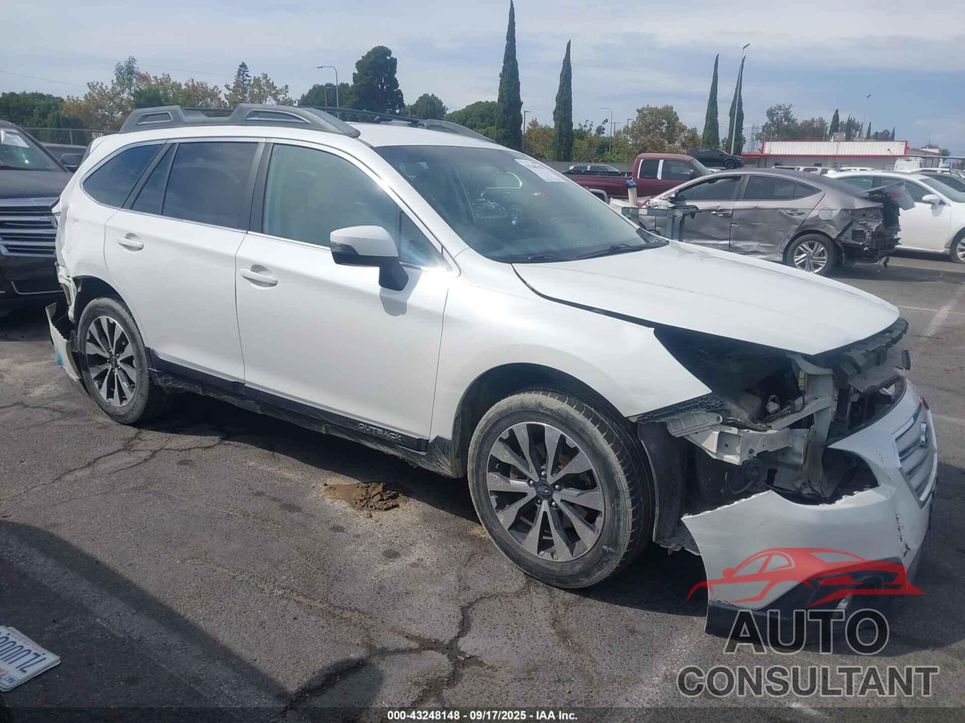 SUBARU OUTBACK 2015 - 4S4BSAJC7F3326267