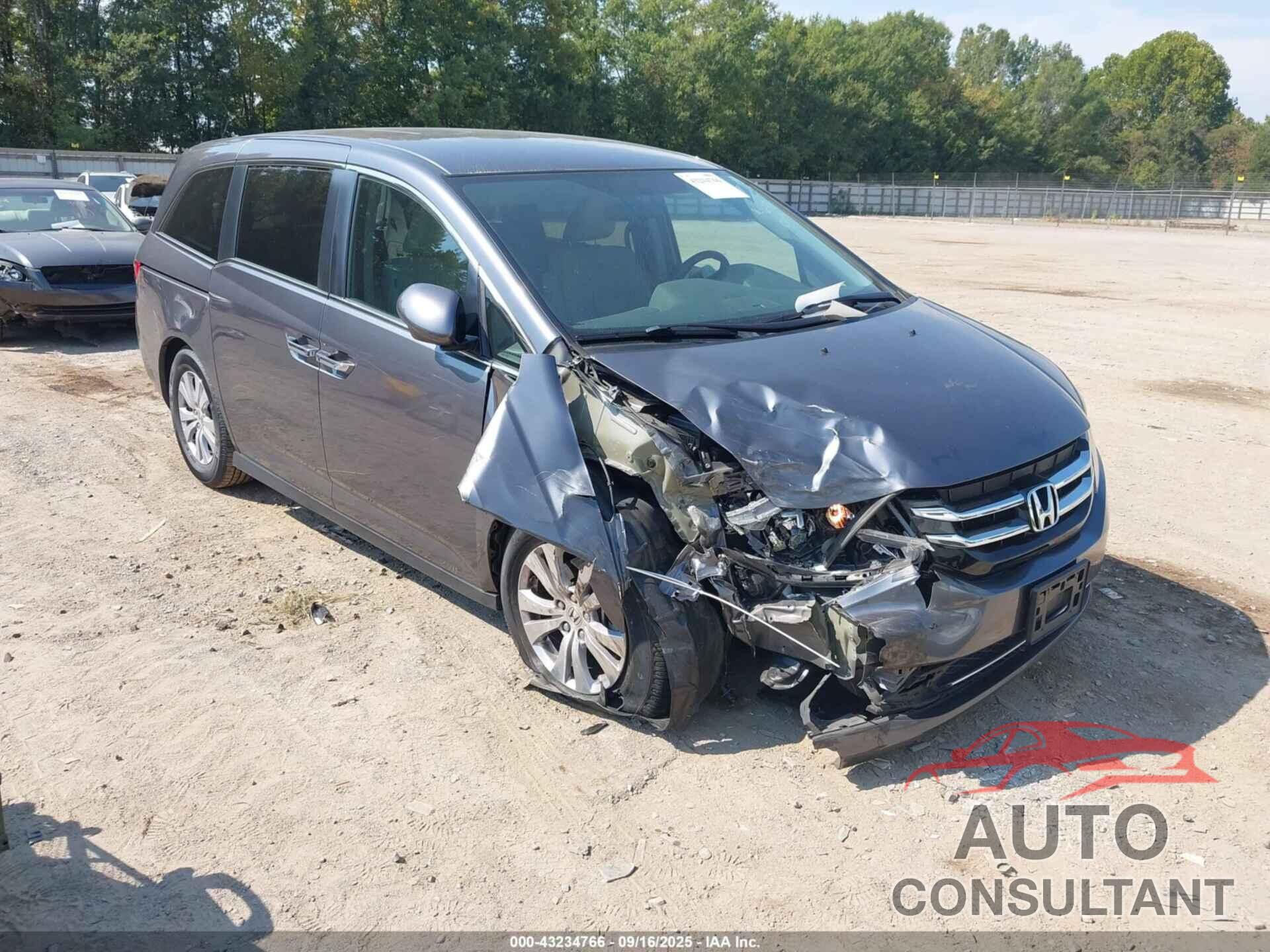 HONDA ODYSSEY 2016 - 5FNRL5H37GB130430