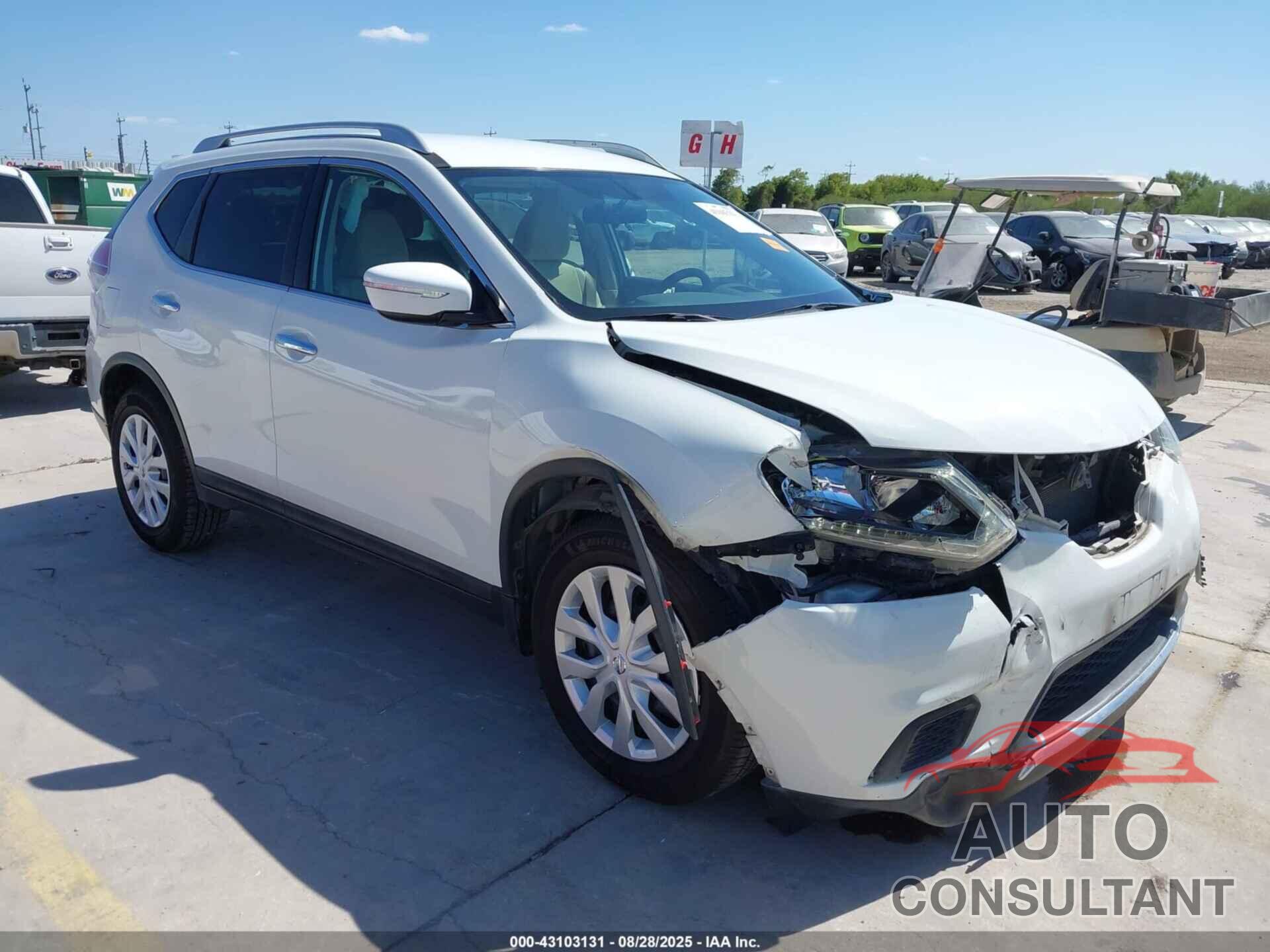 NISSAN ROGUE 2016 - 5N1AT2MTXGC900453