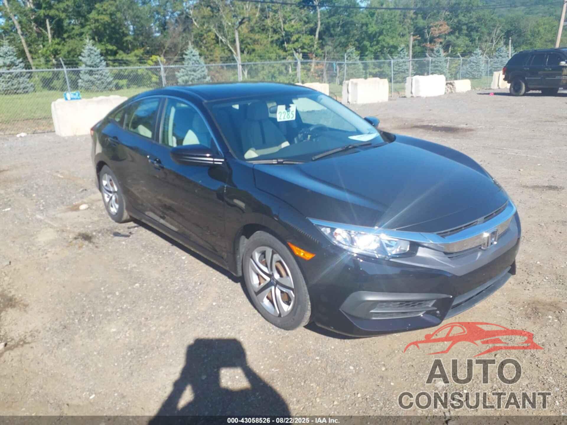 HONDA CIVIC 2016 - 19XFC2F5XGE235880