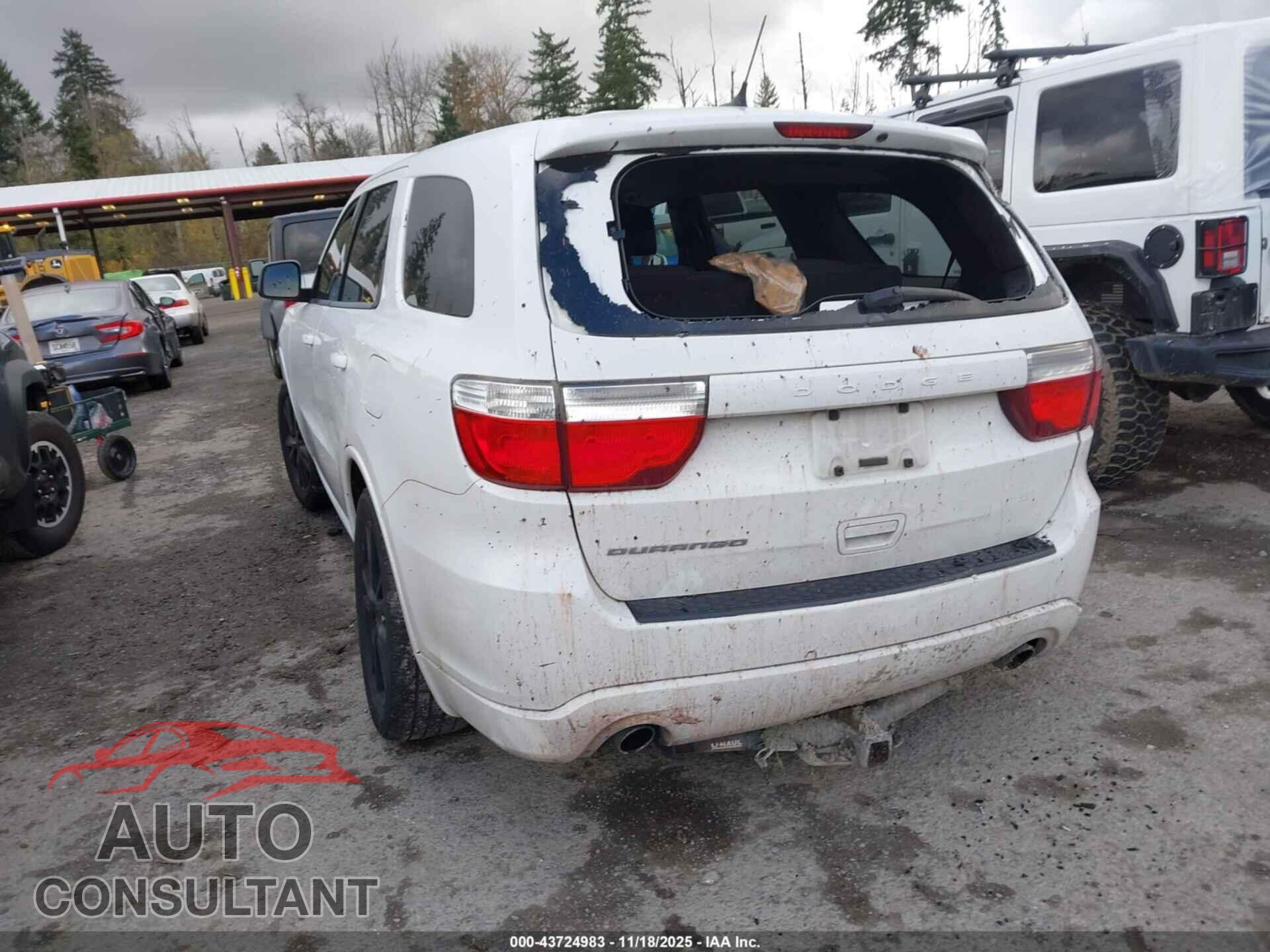 DODGE DURANGO 2013 - 1C4RDHAG4DC689552