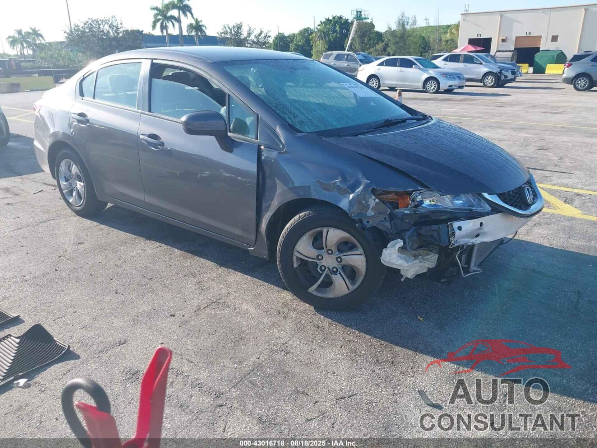 HONDA CIVIC 2014 - 2HGFB2F56EH557857