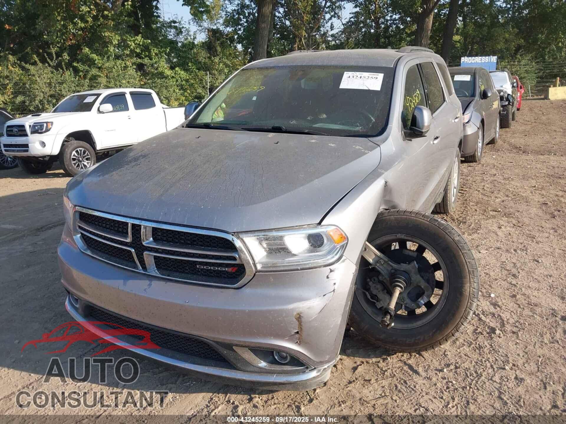 DODGE DURANGO 2019 - 1C4RDJAGXKC633779
