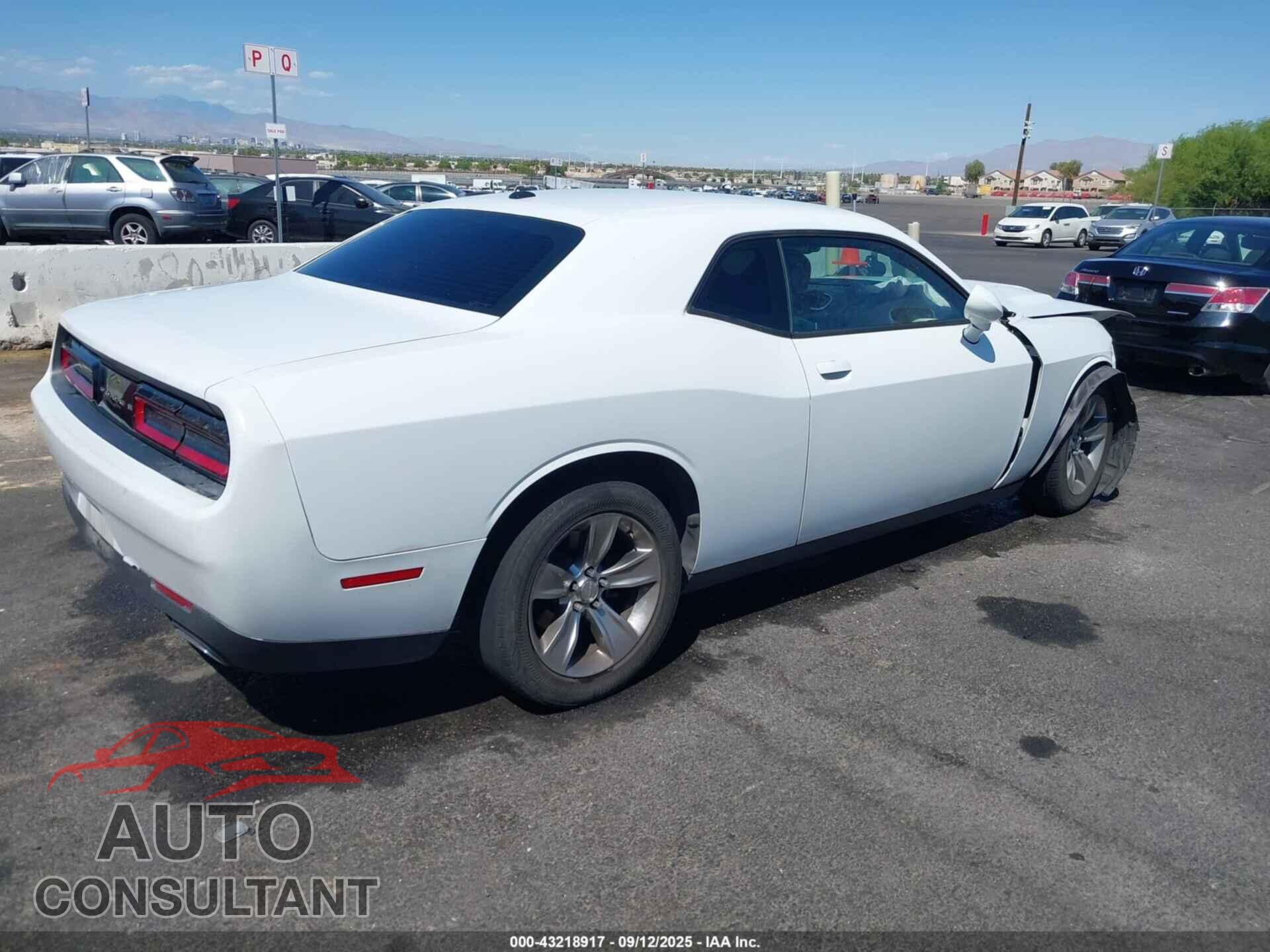 DODGE CHALLENGER 2017 - 2C3CDZAG6HH639660