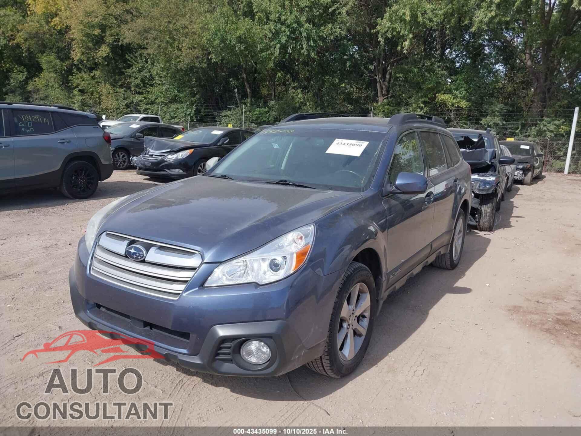 SUBARU OUTBACK 2014 - 4S4BRBLC8E3289324