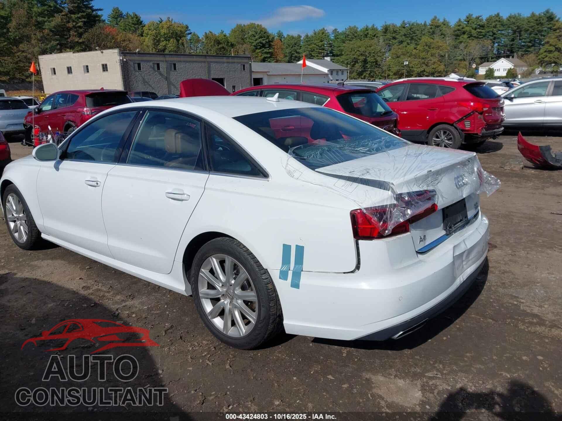 AUDI A6 2016 - WAUGFAFC3GN087388