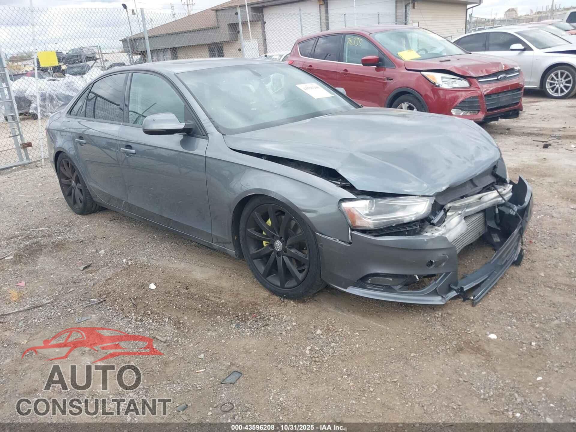 AUDI A4 2013 - WAUFFBFL7DN008429