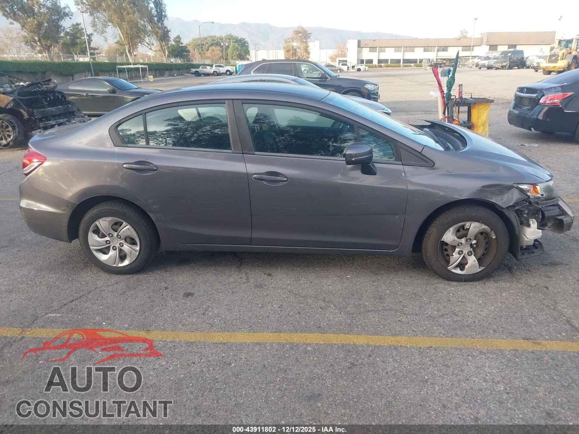 HONDA CIVIC 2014 - 19XFB2F59EE236745