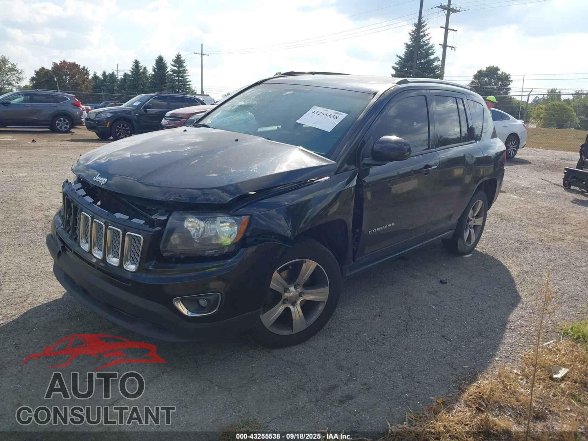 JEEP COMPASS 2017 - 1C4NJDEB6HD110558
