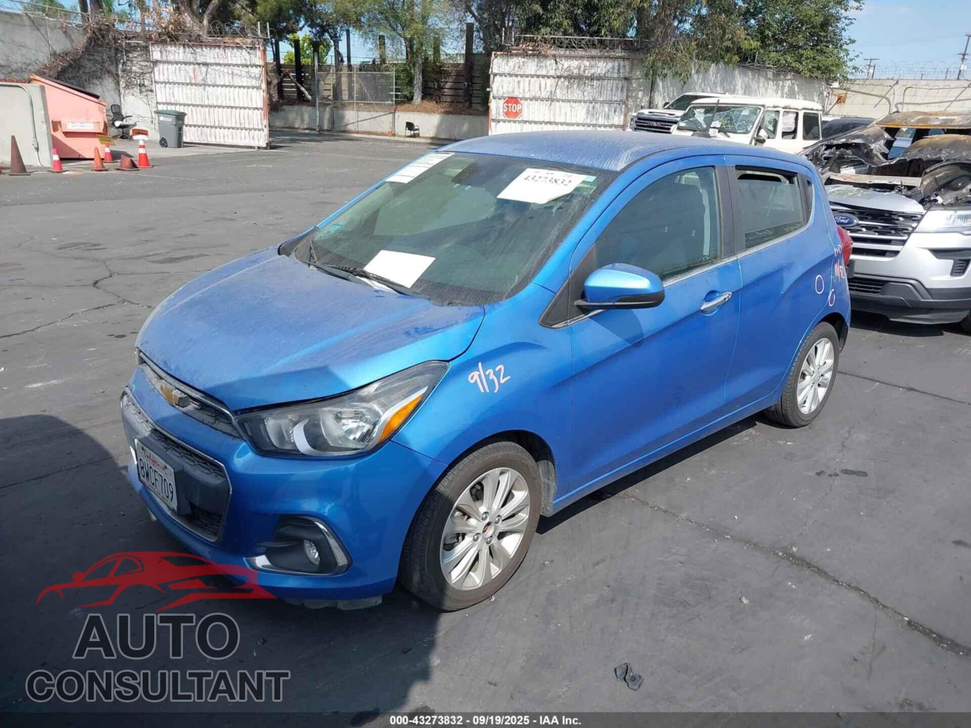 CHEVROLET SPARK 2017 - KL8CF6SA1HC777035