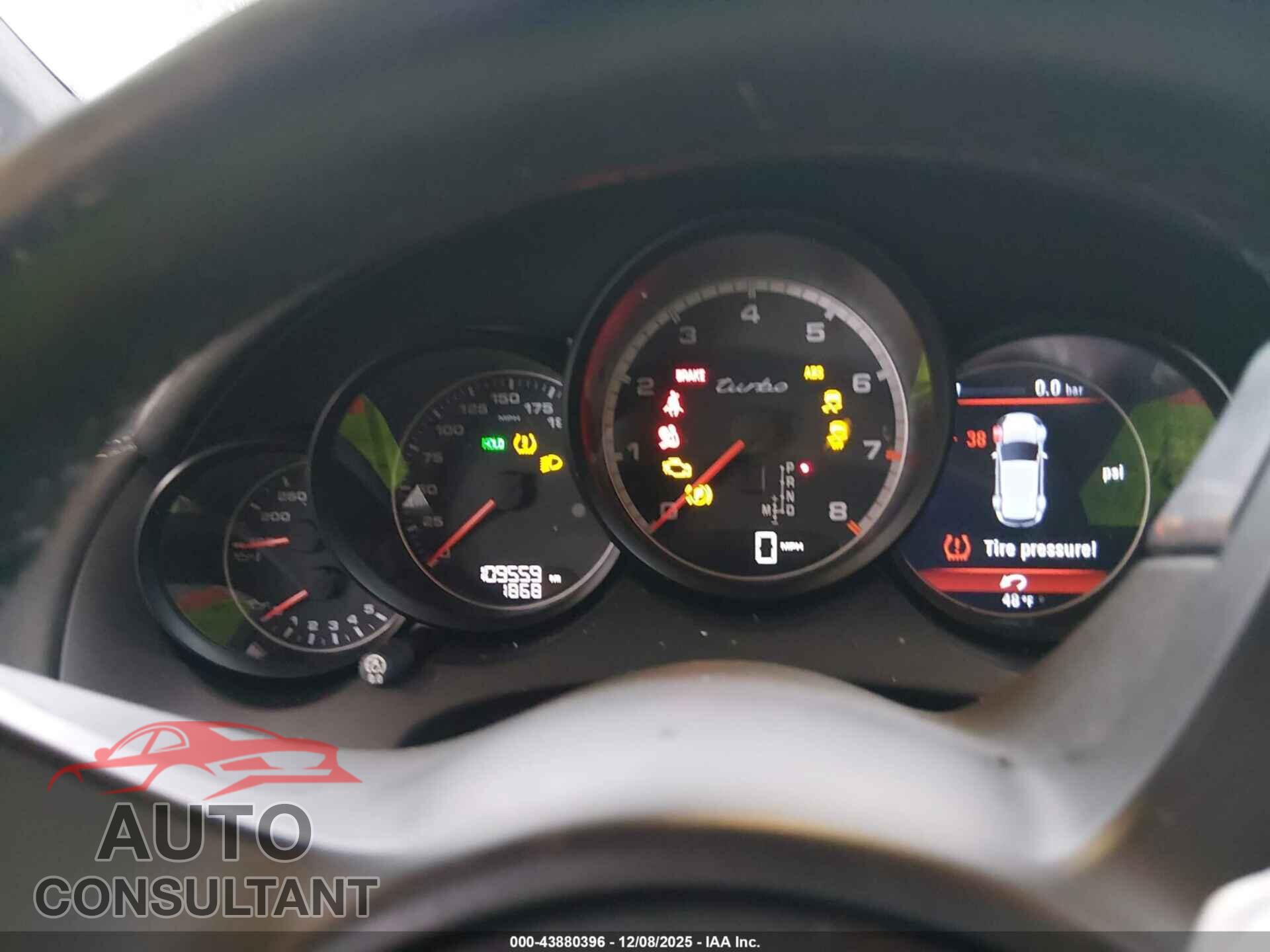 PORSCHE CAYENNE 2011 - WP1AC2A24BLA81219