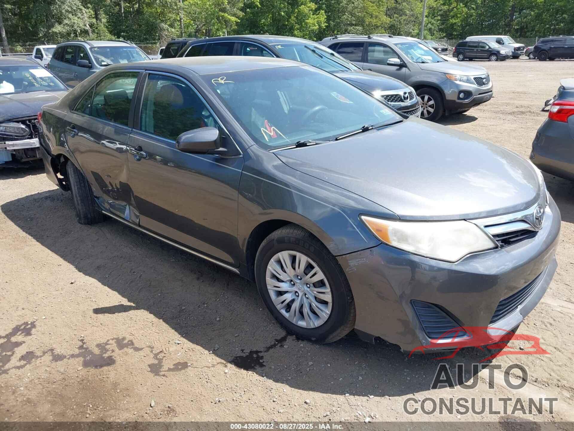 TOYOTA CAMRY 2012 - 4T1BF1FK4CU148294