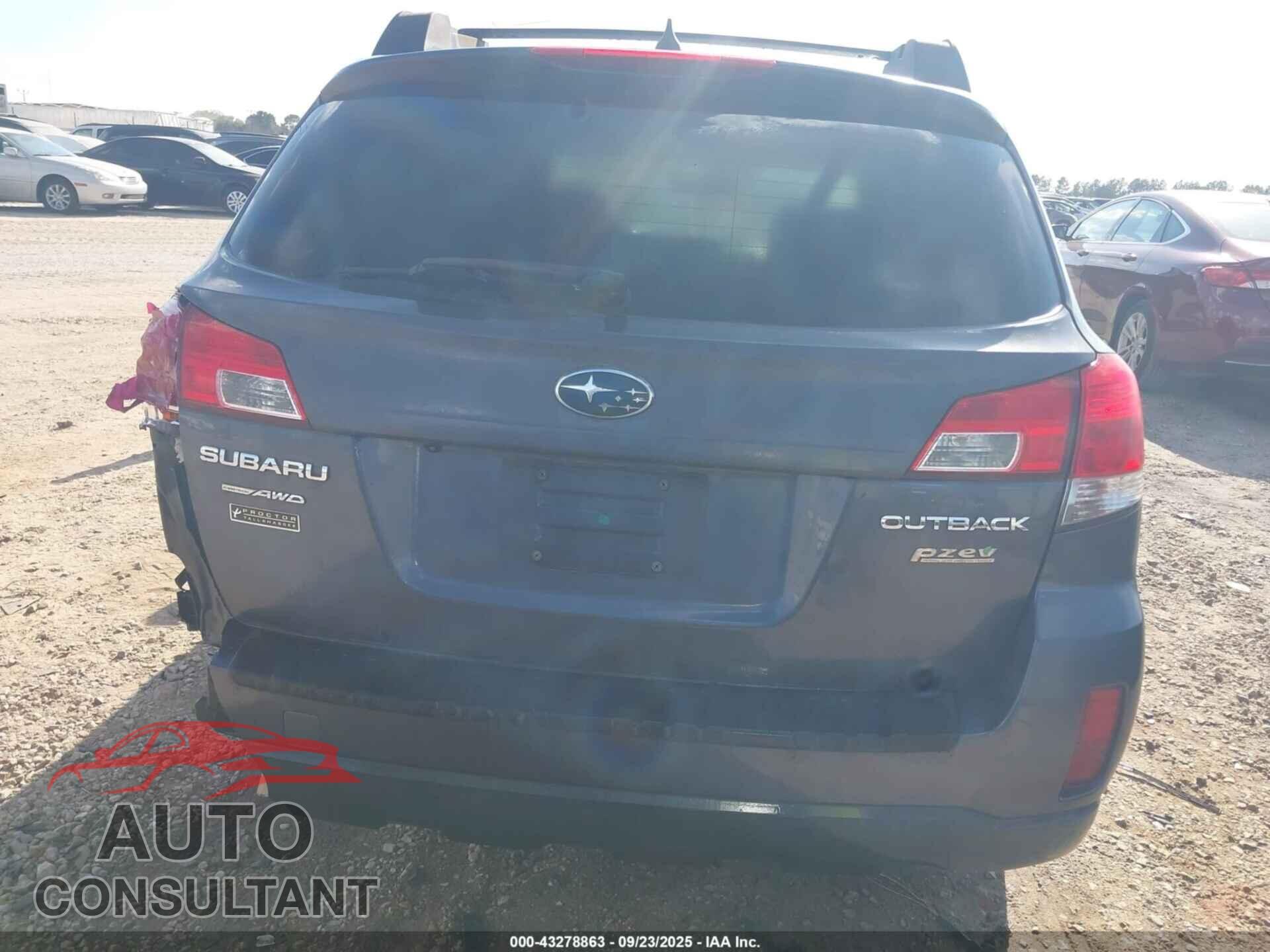 SUBARU OUTBACK 2014 - 4S4BRBLCXE3327720