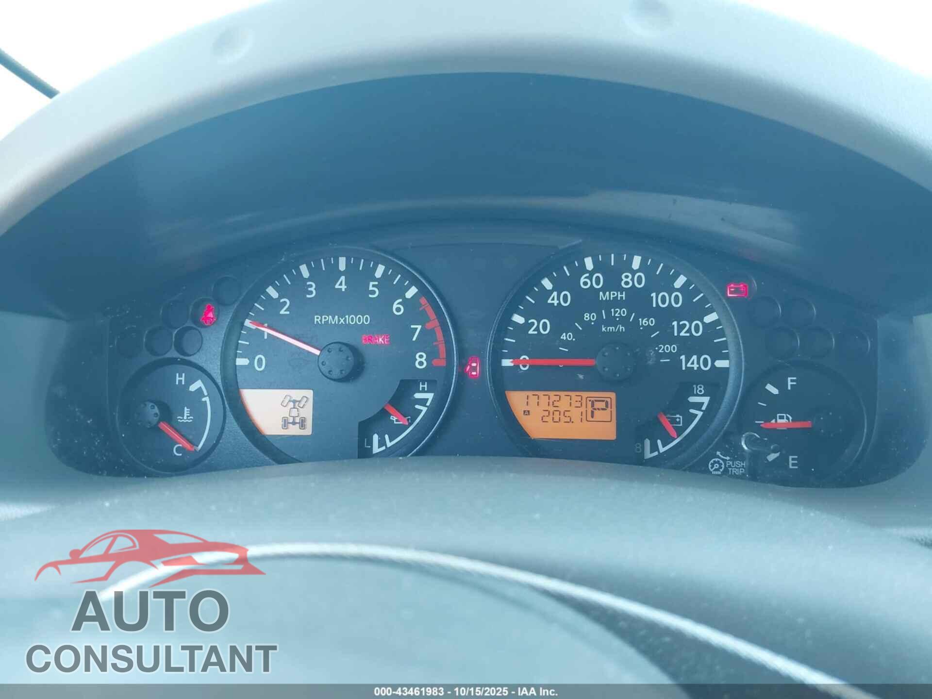 NISSAN FRONTIER 2013 - 1N6AD0EV4DN763545