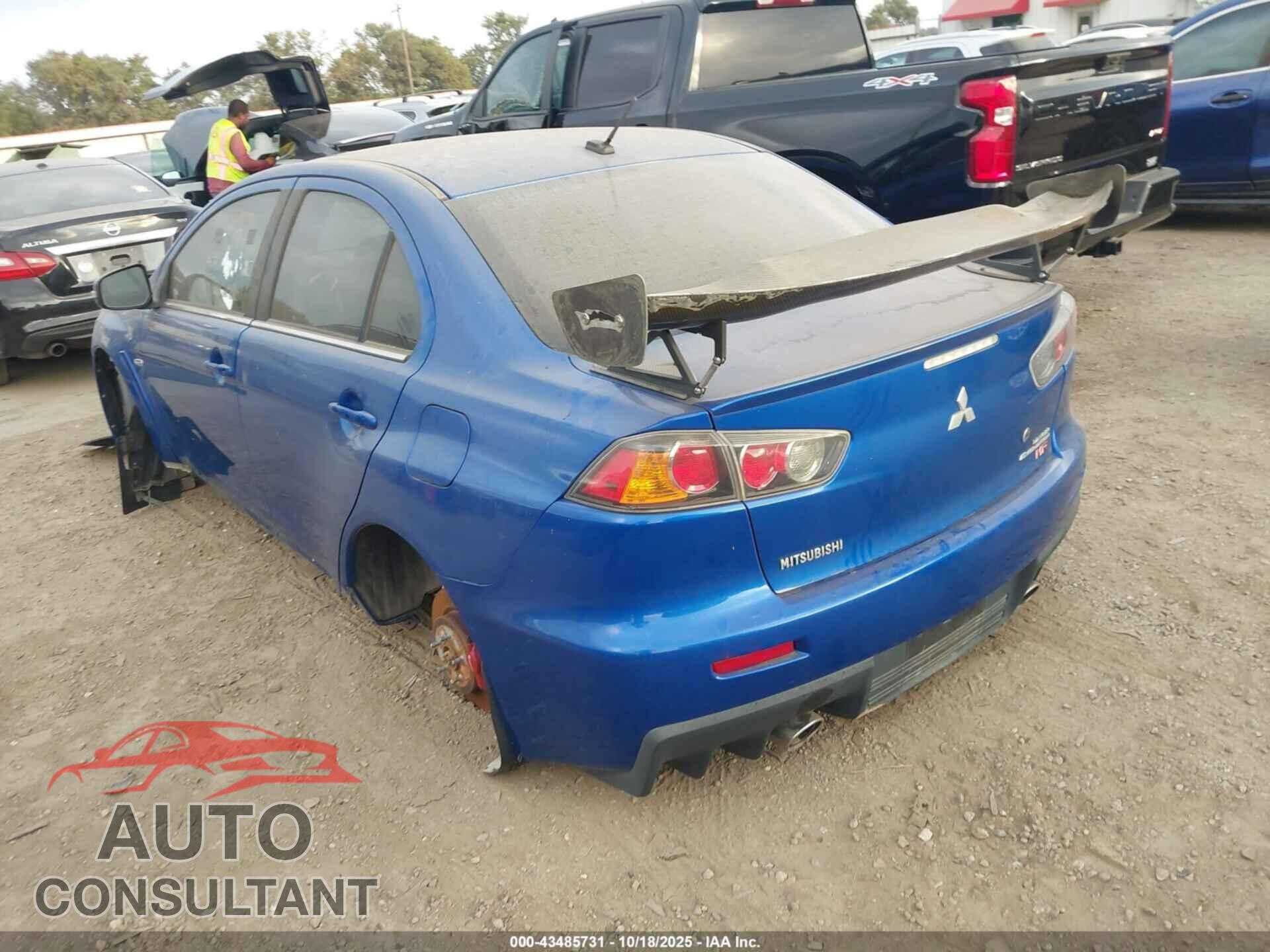 MITSUBISHI LANCER EVOLUTION 2015 - JA32W5FV7FU008779