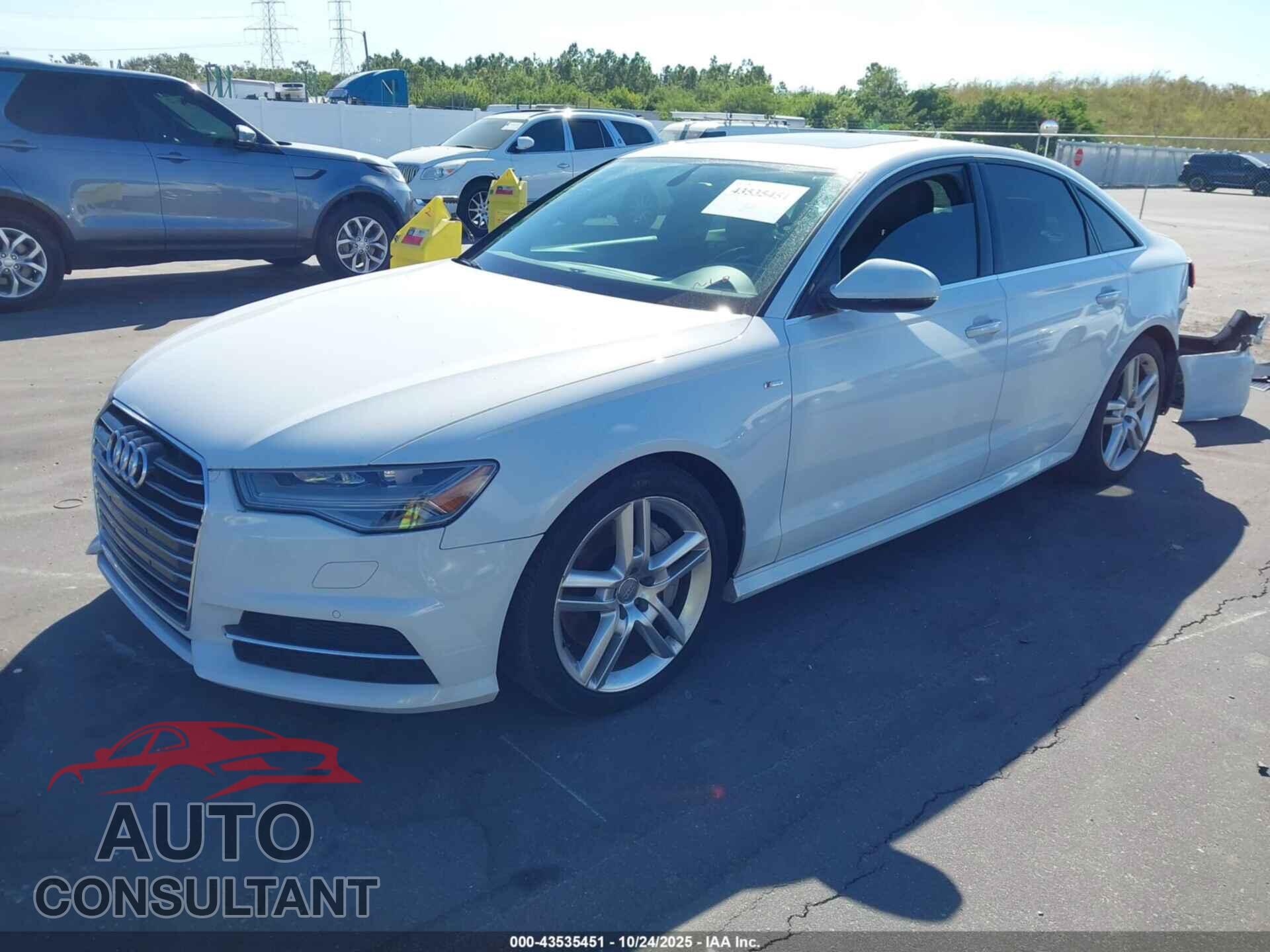 AUDI A6 2016 - WAUGFAFC8GN139243