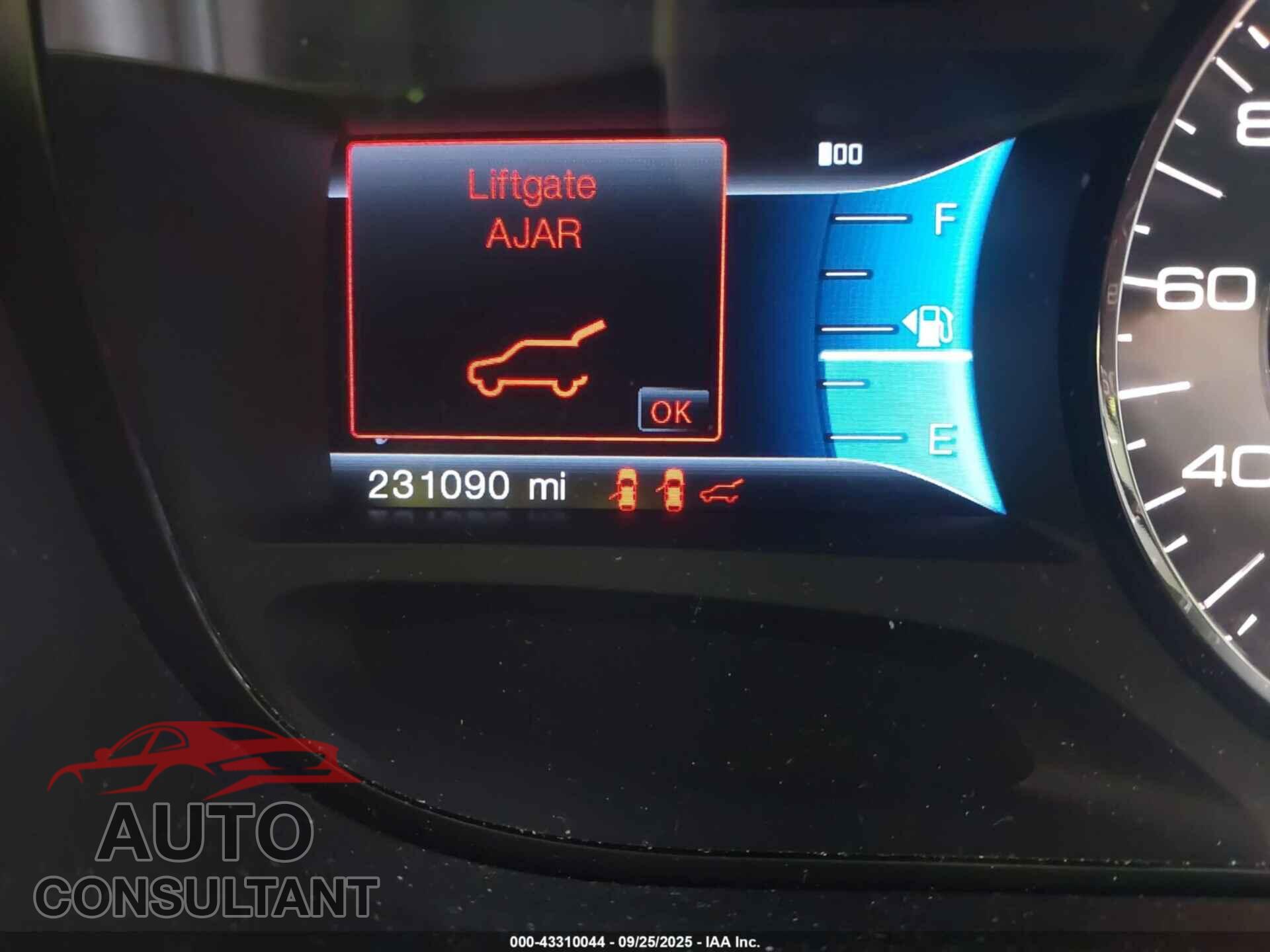 FORD EDGE 2013 - 2FMDK3AK7DBA30934